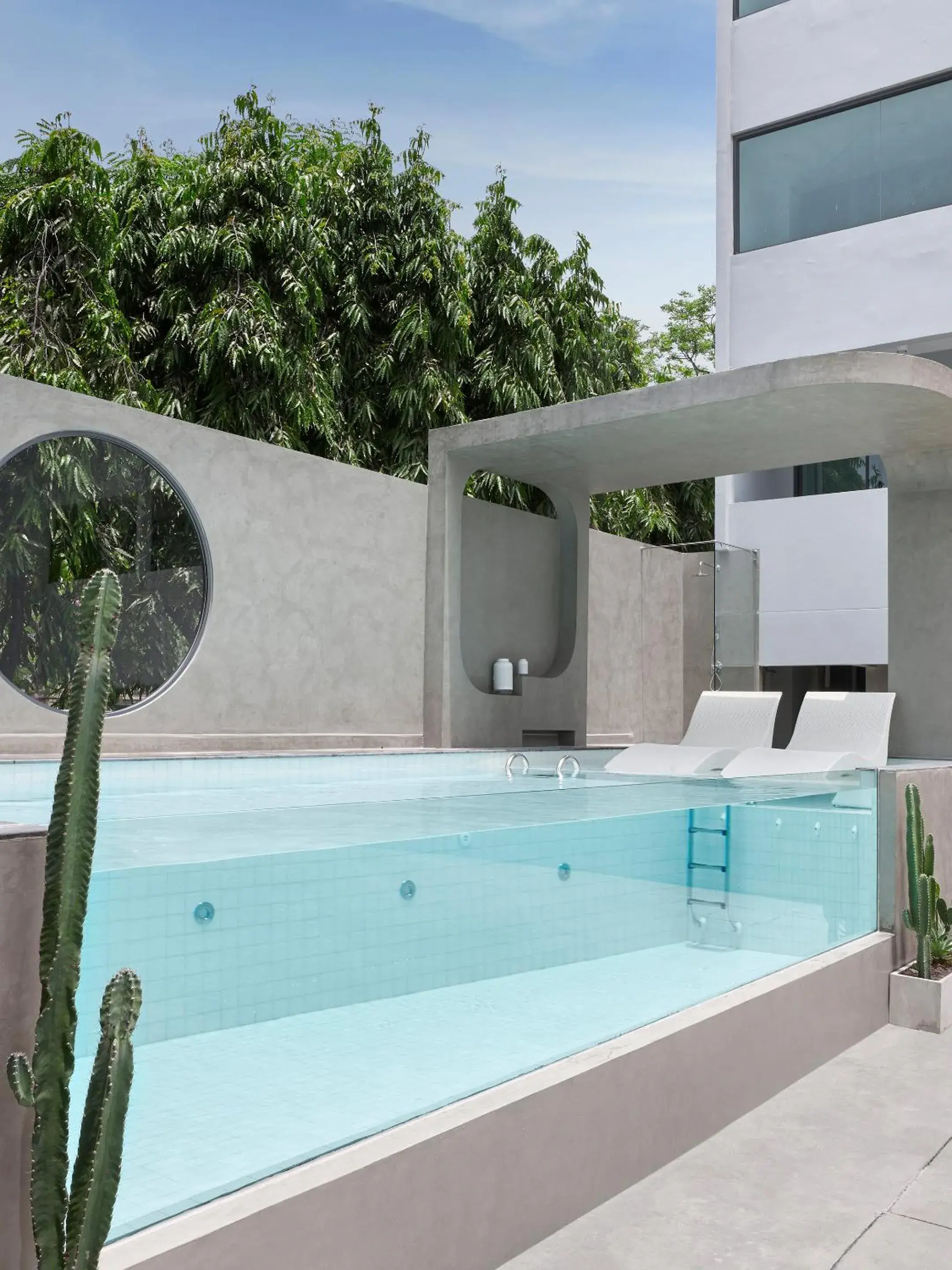 Swimming pool in Livable Hotel Bangkok Swimming pool in Livable Hotel Bangkok