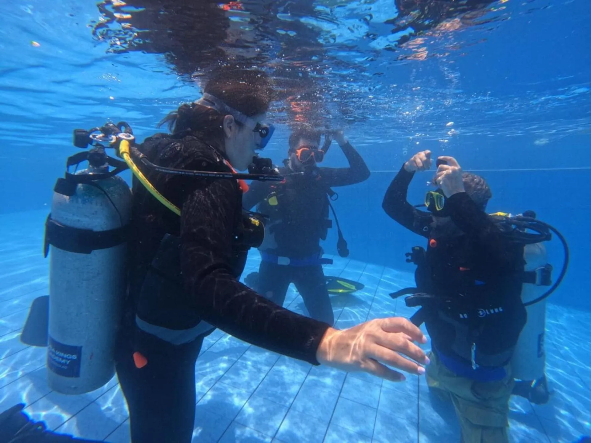 Diving in Abraham Bohol