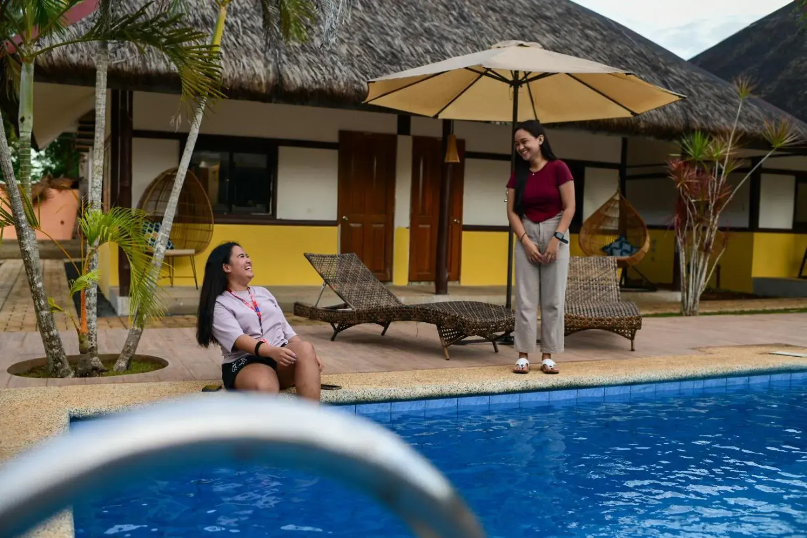 Swimming pool in Abraham Bohol Swimming pool in Abraham Bohol
