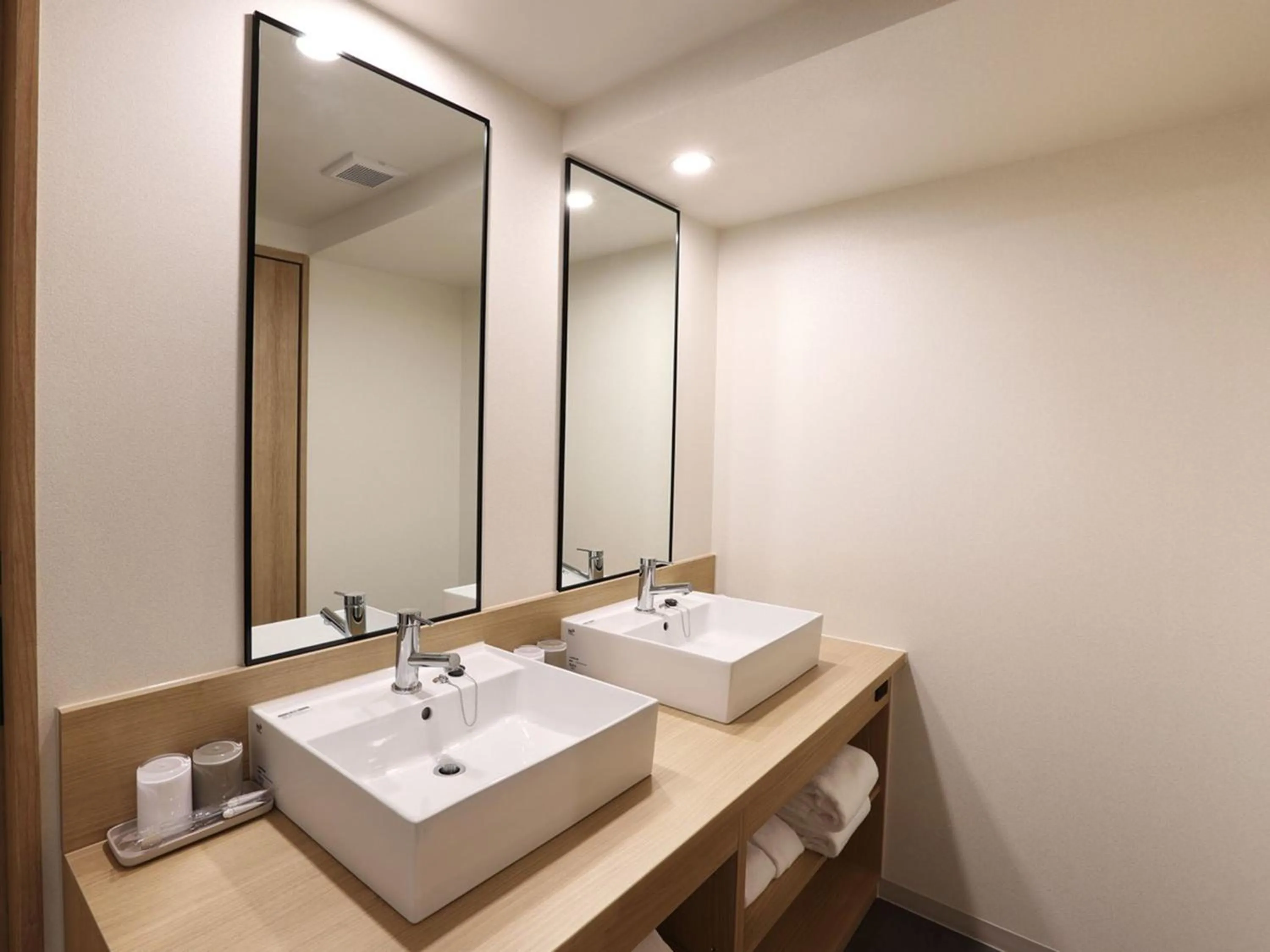 Photo of the whole room in Henn na Hotel Premier Nagoya Fushimiekimae