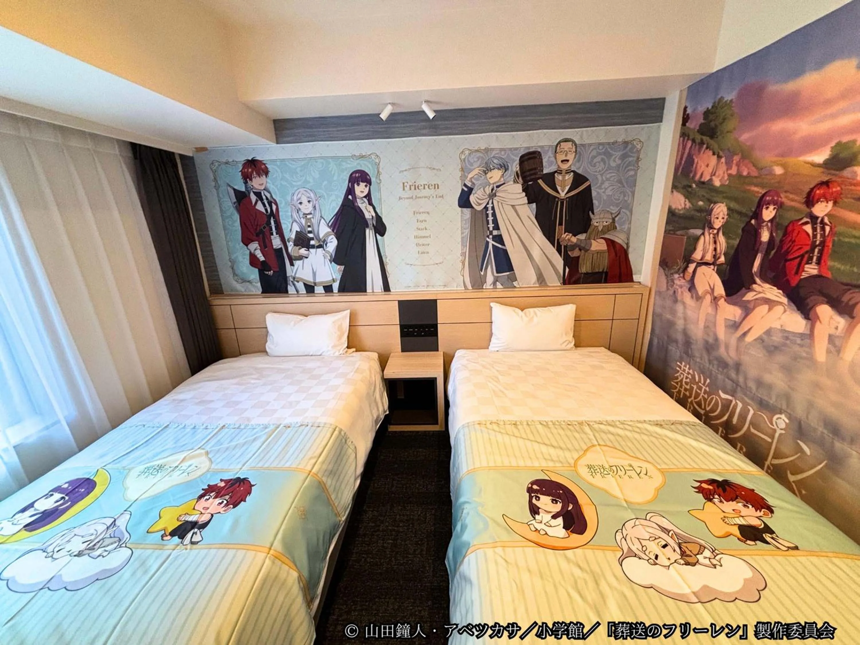 Bed in Henn na Hotel Premier Nagoya Fushimiekimae