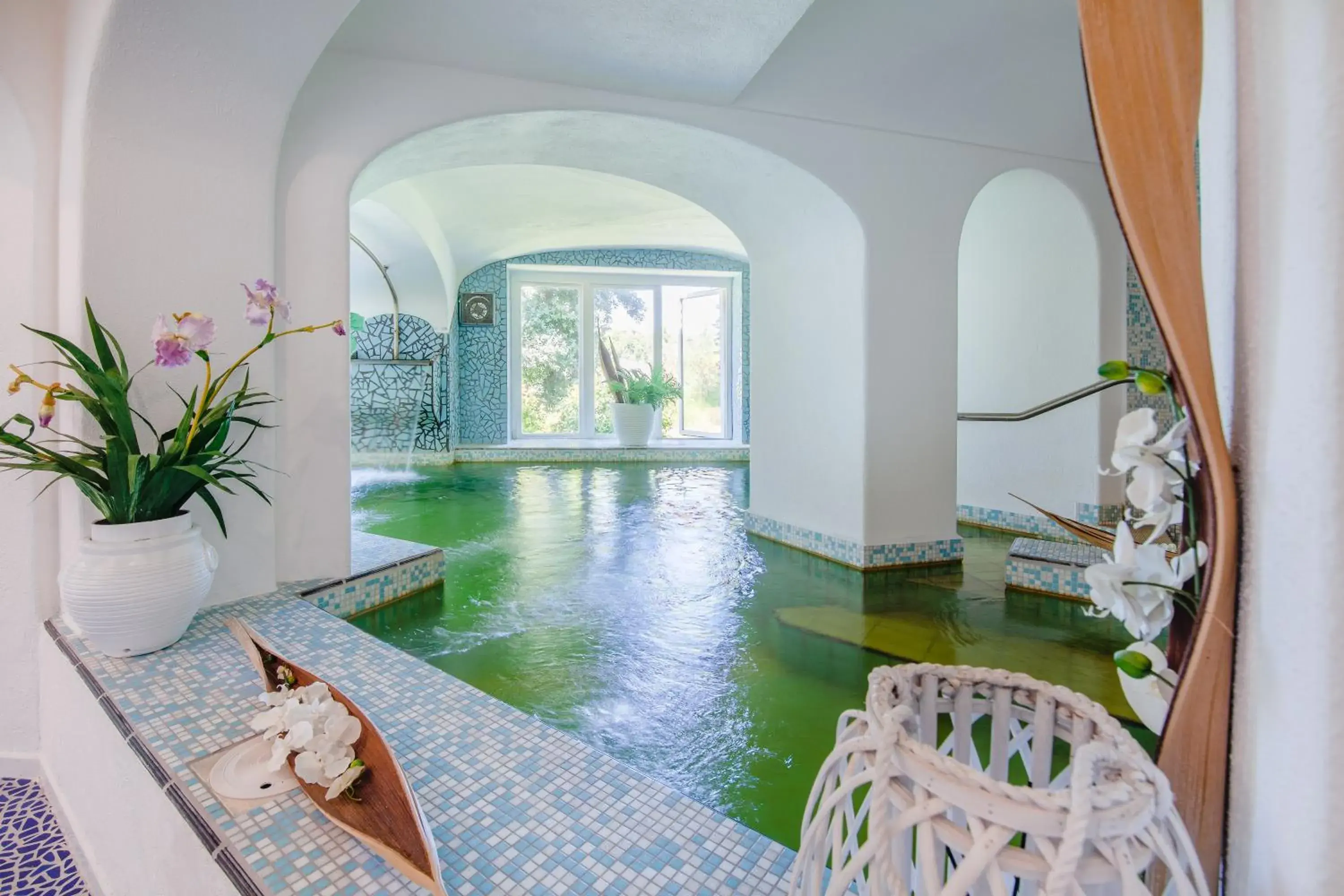 Swimming pool in Paradiso Terme Resort & SPA con 5 piscine termali Swimming pool in Paradiso Terme Resort & SPA con 5 piscine termali