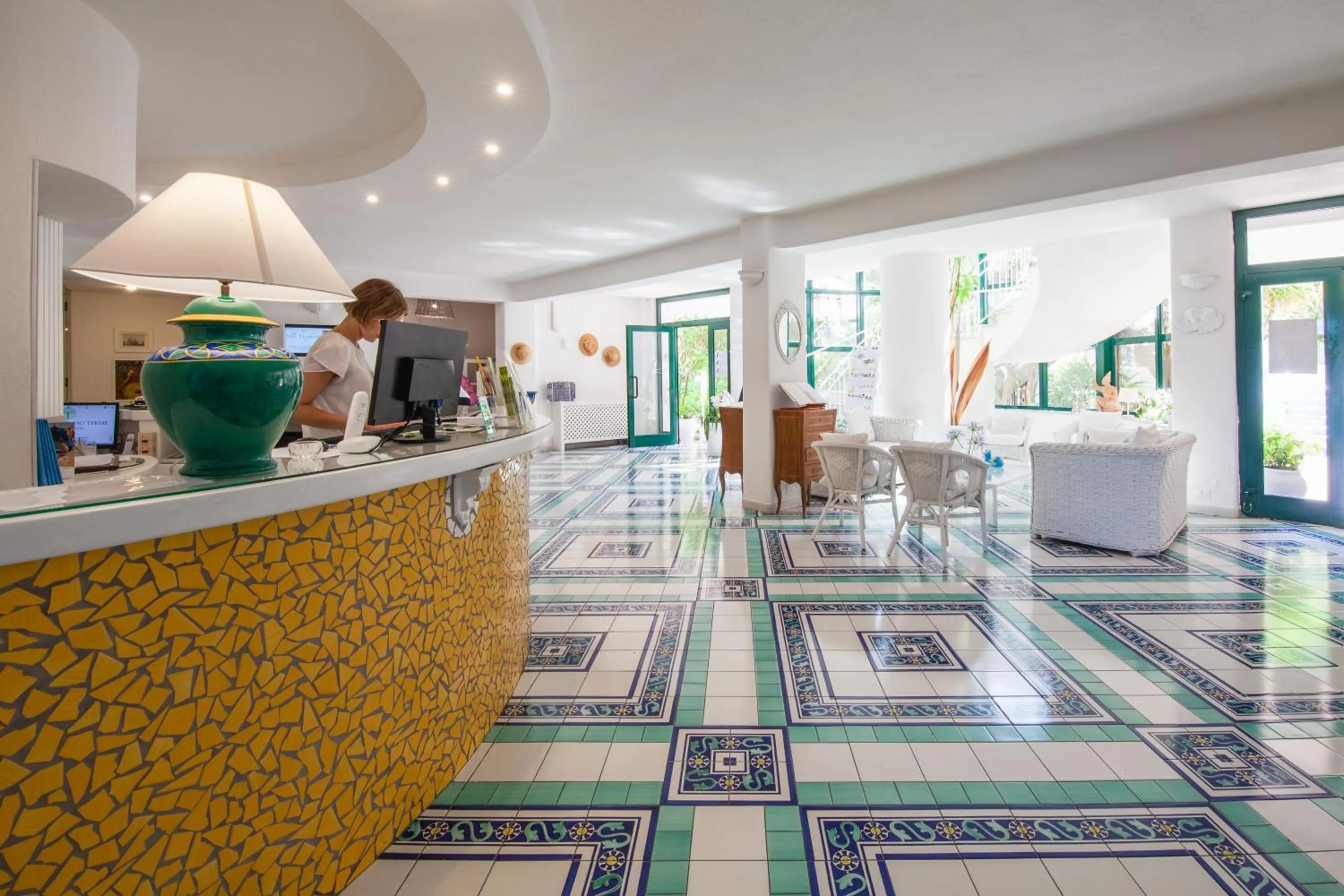 Lobby or reception in Paradiso Terme Resort & SPA con 5 piscine termali