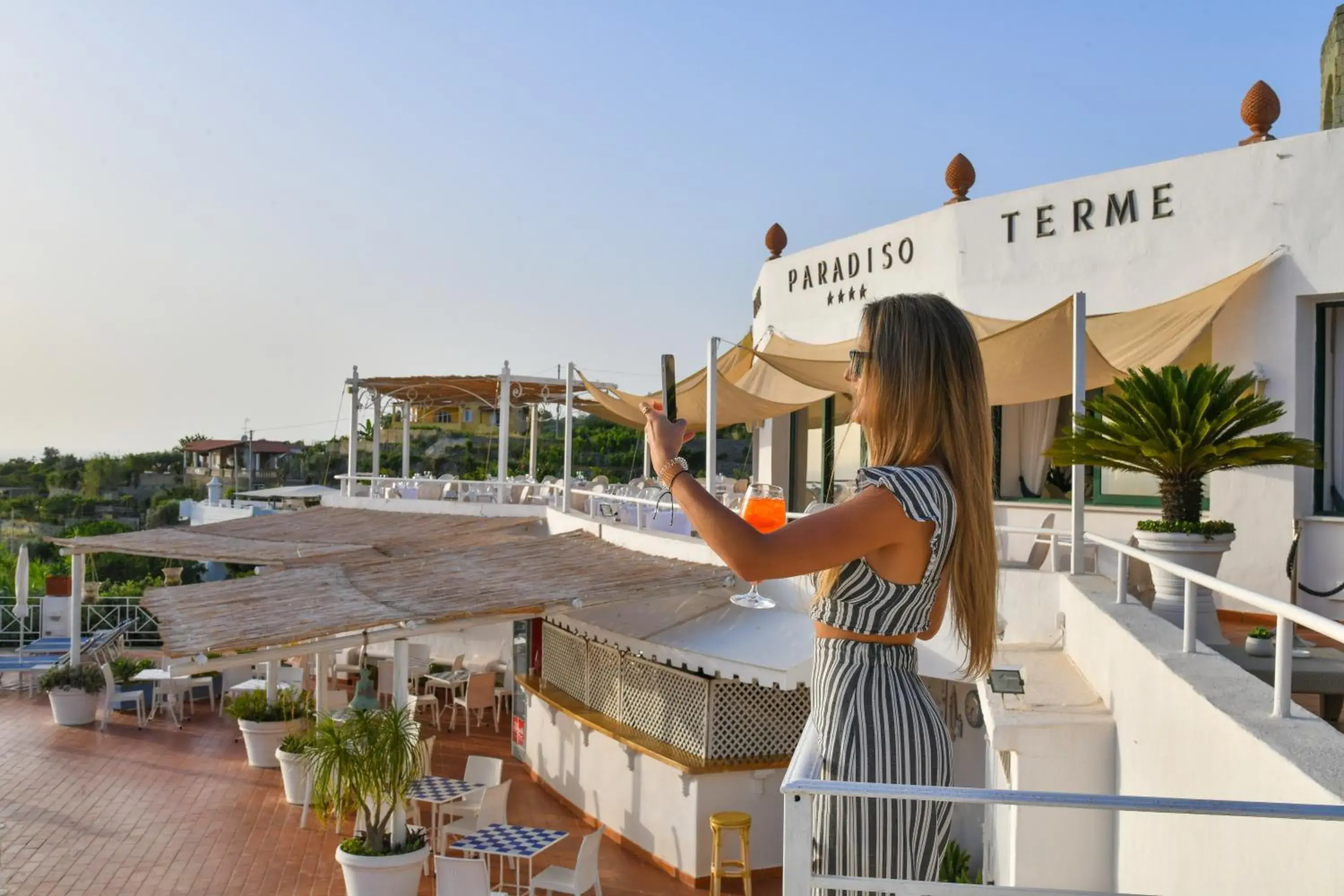 Property building in Paradiso Terme Resort & SPA con 5 piscine termali Property building in Paradiso Terme Resort & SPA con 5 piscine termali