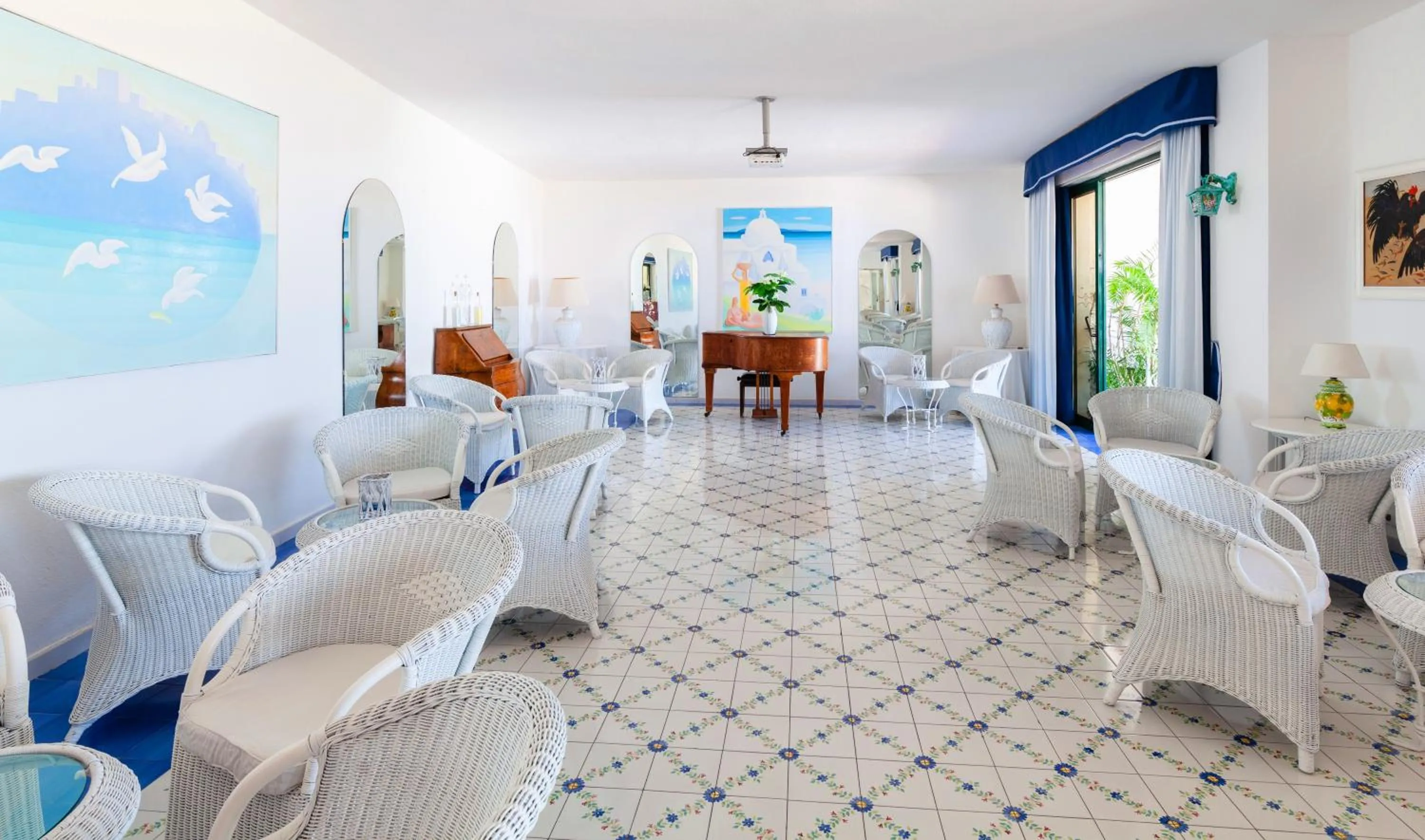 Lounge or bar in Paradiso Terme Resort & SPA con 5 piscine termali