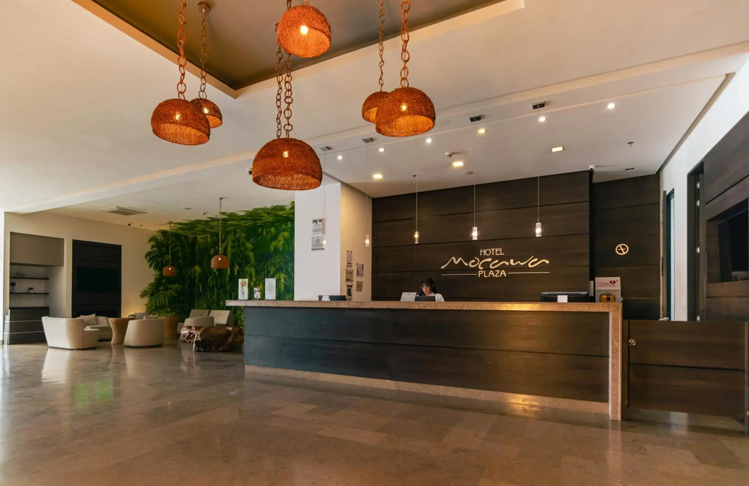 Lobby or reception in Hotel Mocawa Plaza Armenia Lobby or reception in Hotel Mocawa Plaza Armenia