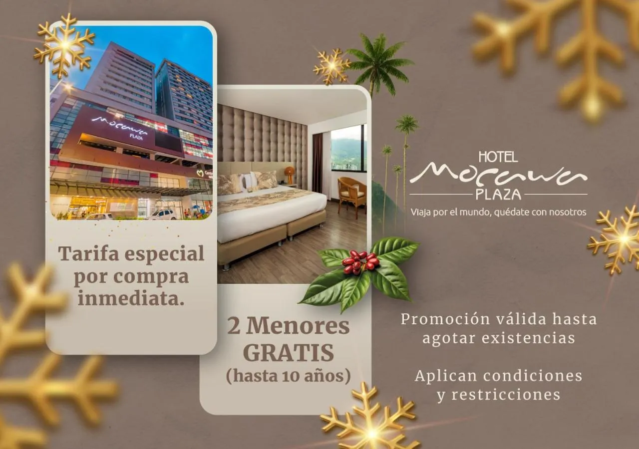 Logo/Certificate/Sign in Hotel Mocawa Plaza Armenia
