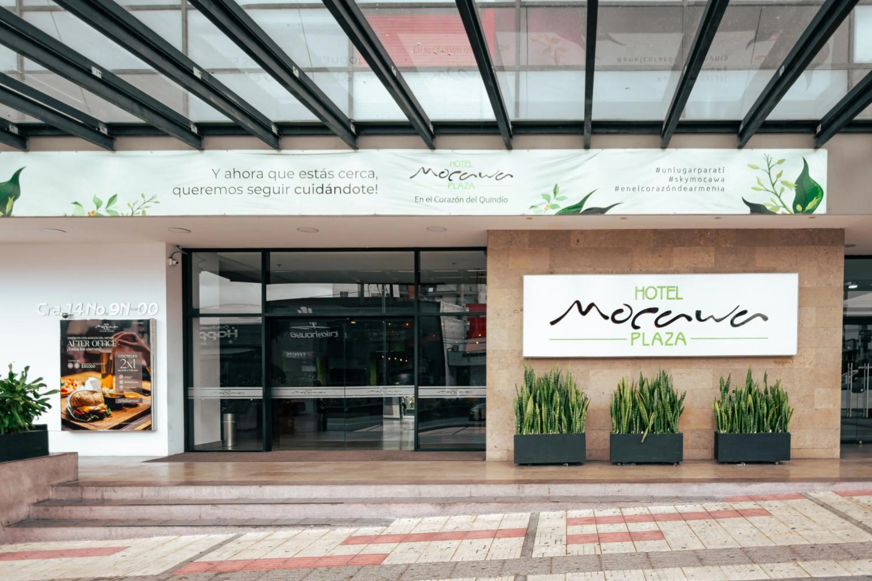 Facade/entrance in Hotel Mocawa Plaza Armenia