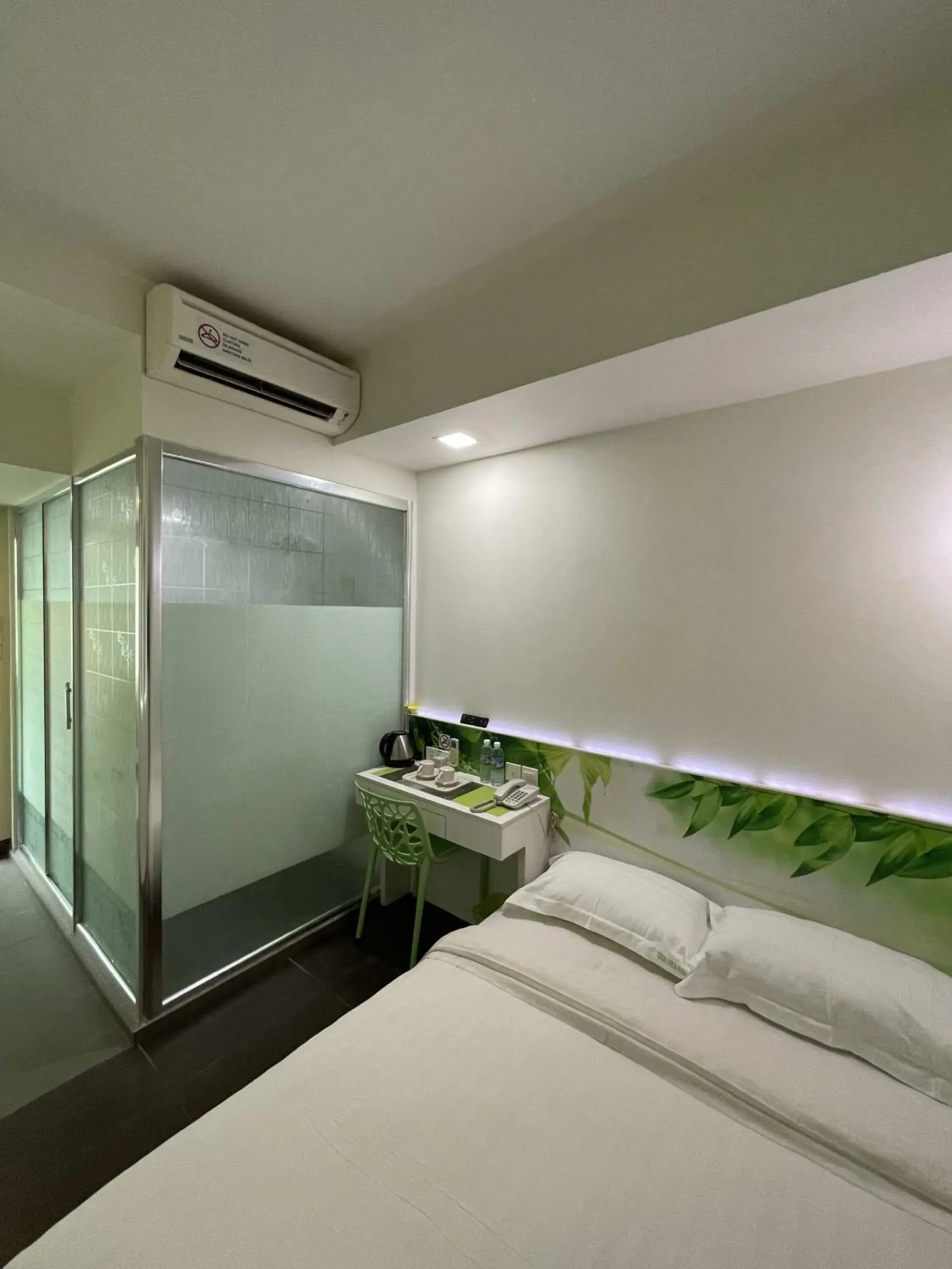 Bed in Green Apple Boutique Hotel Bed in Green Apple Boutique Hotel