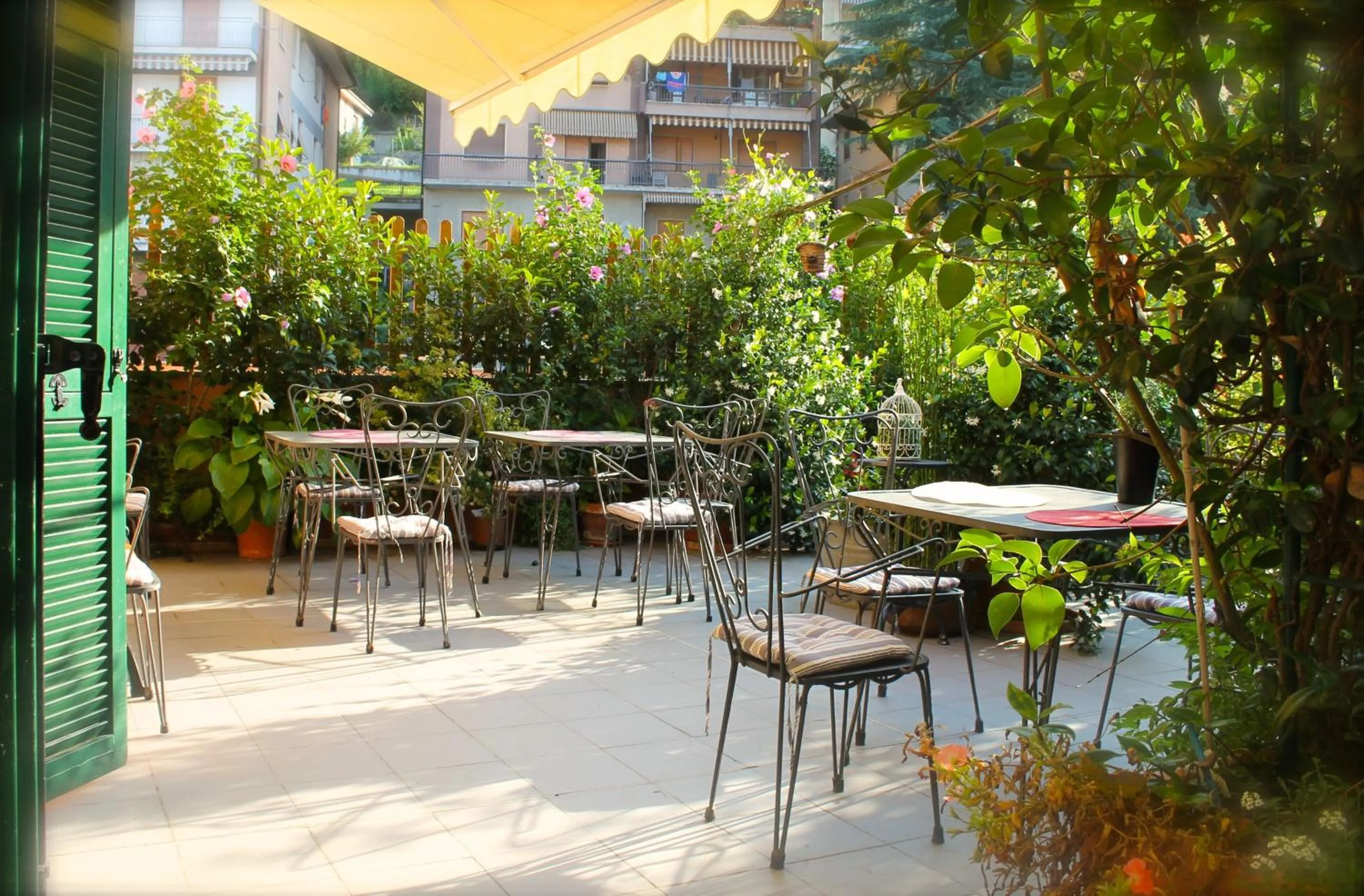 Balcony/Terrace in Albergo Al Castello