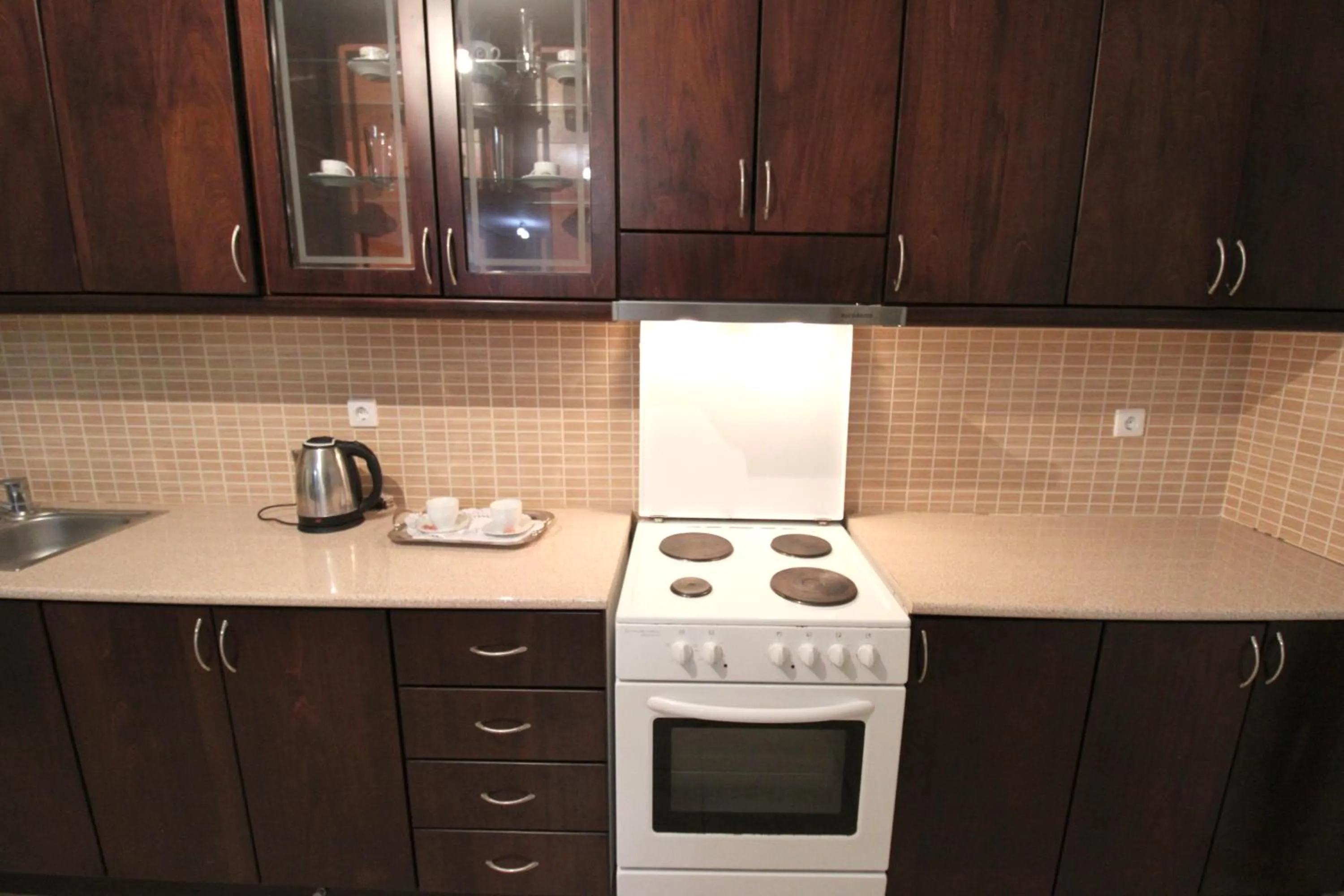 Kitchen or kitchenette in Vila Oscar