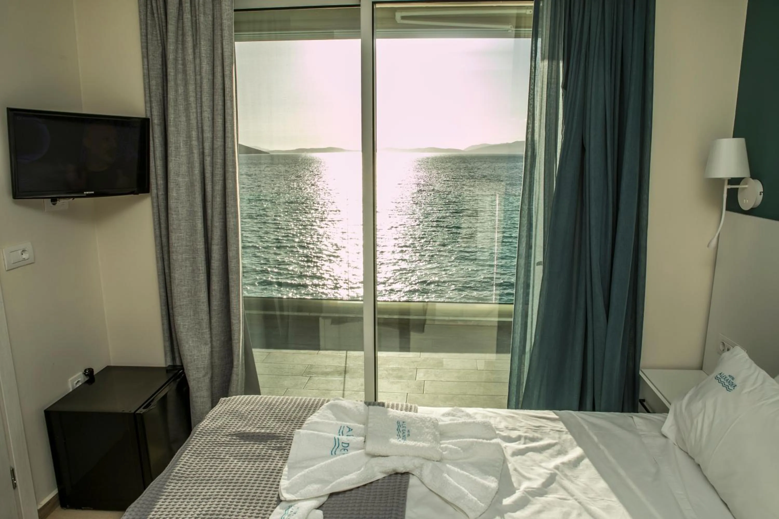 Bed in HOTEL ALEXANDER