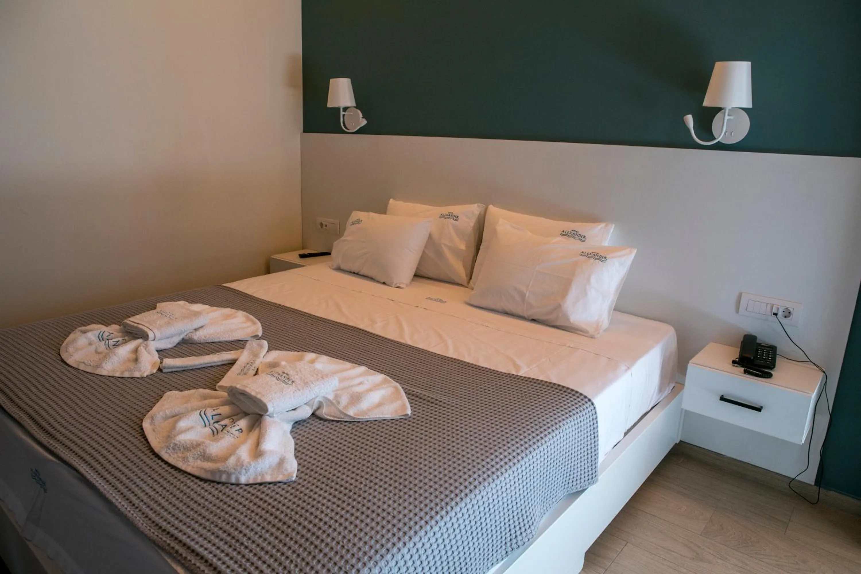 Bed in HOTEL ALEXANDER