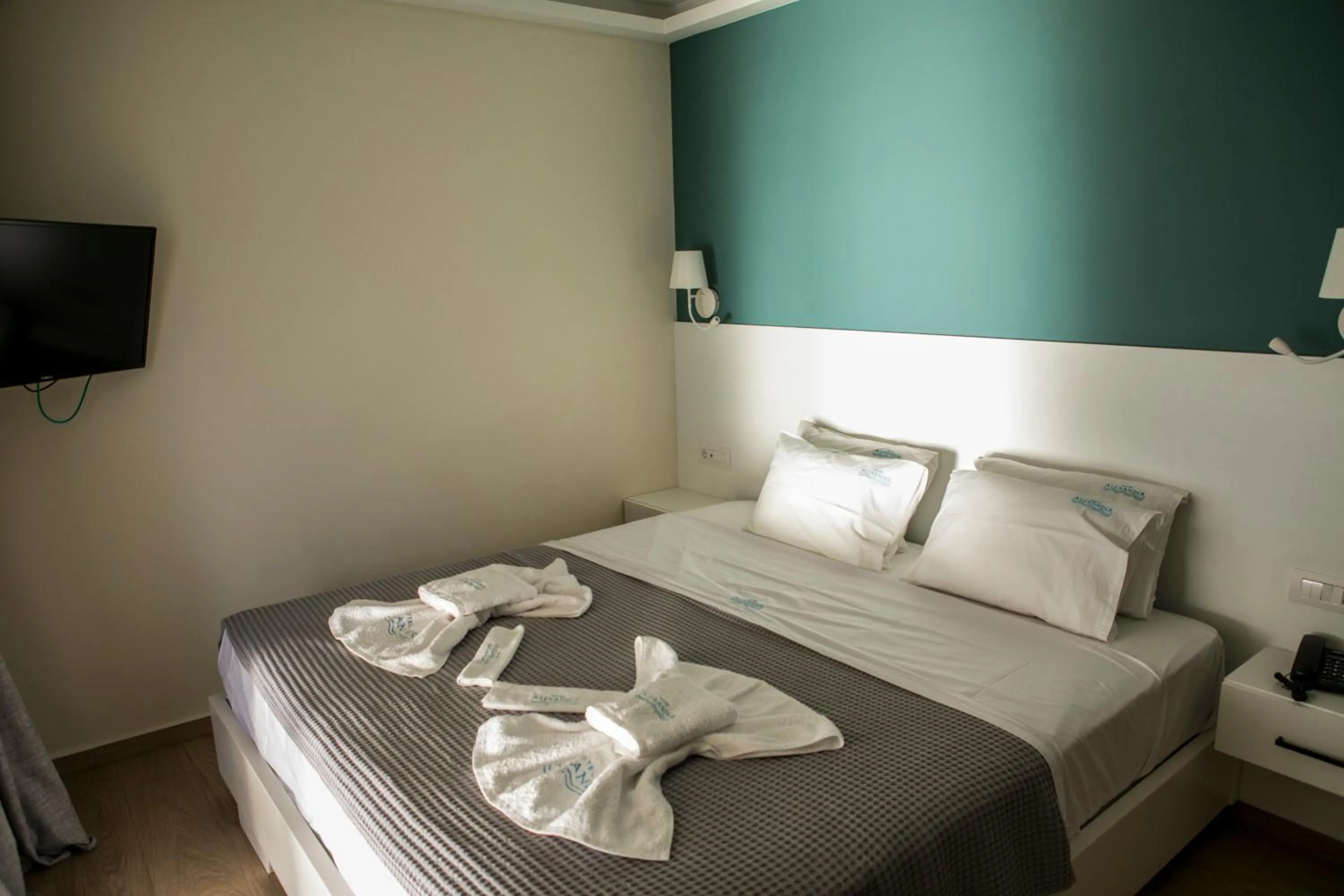 Bed in HOTEL ALEXANDER