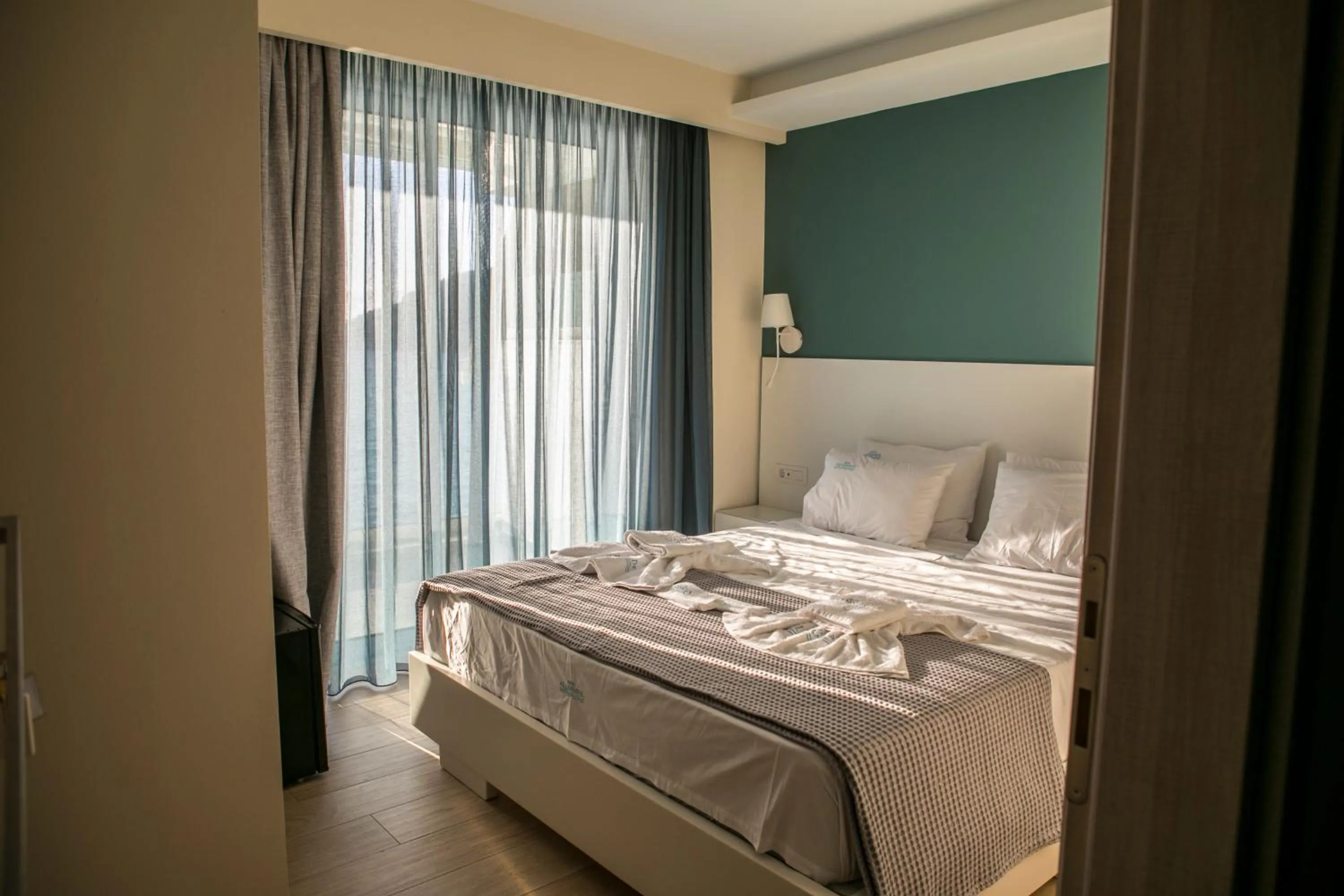 Bed in HOTEL ALEXANDER