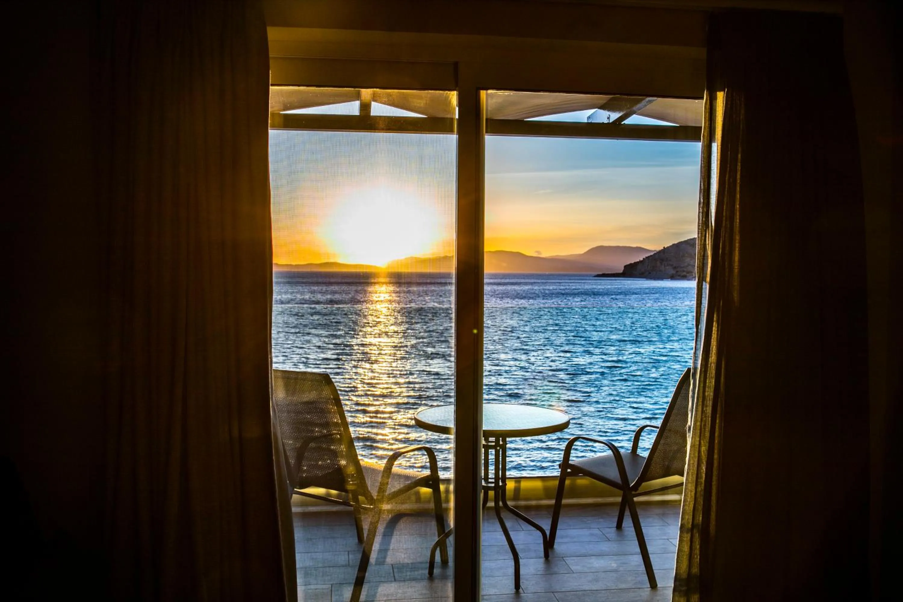 Patio in HOTEL ALEXANDER