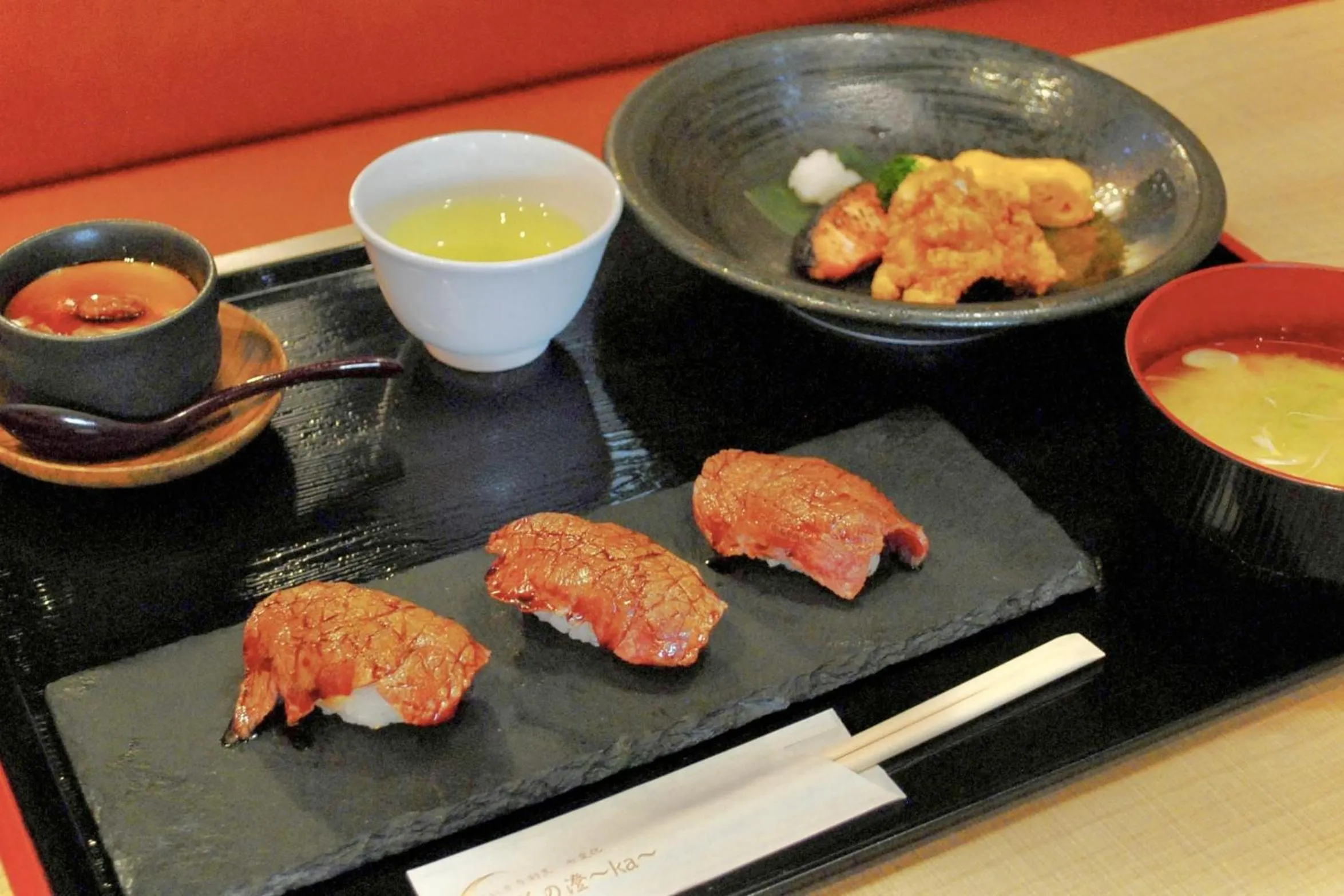 Restaurant/places to eat in Henn na Hotel Premier Kagoshima Tenmonkan