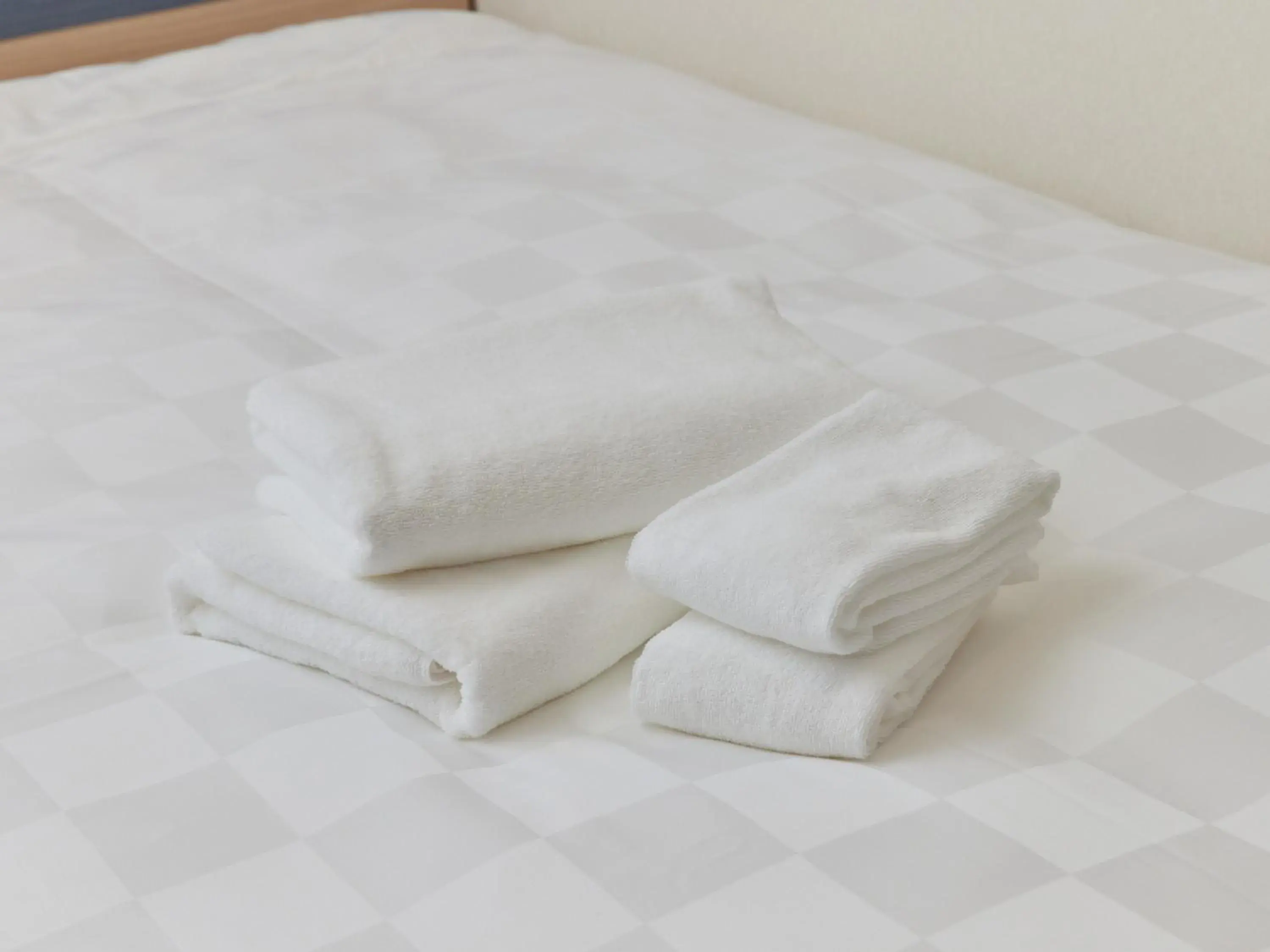 towels, Bed in Henn na Hotel Premier Kagoshima Tenmonkan towels, Bed in Henn na Hotel Premier Kagoshima Tenmonkan