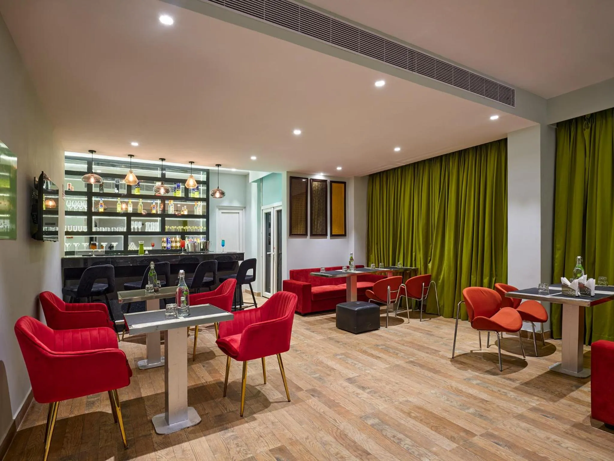 Seating area in Zone Connect by The Park Port Blair