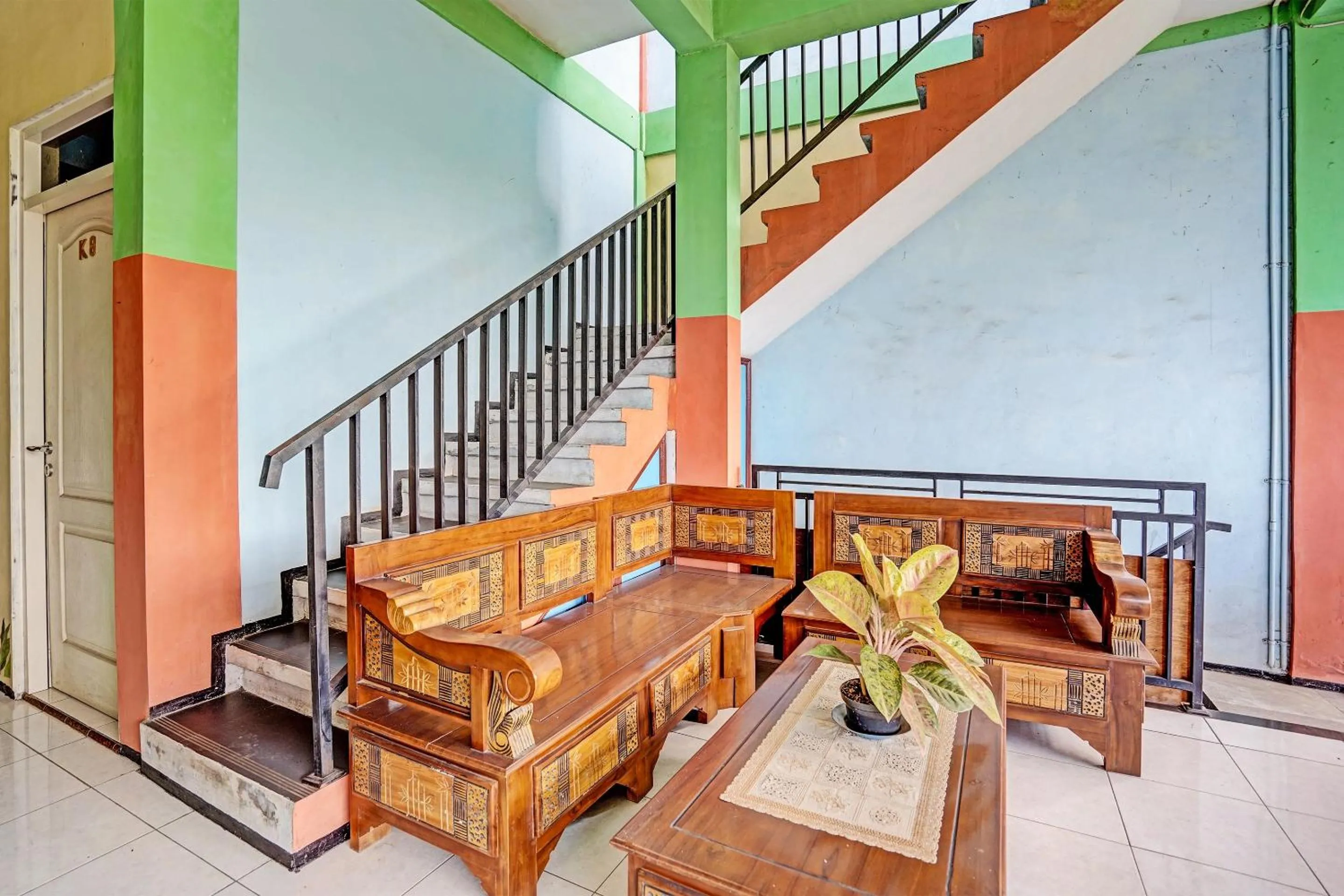 Lobby or reception in Hotel O Kost Esklusif Barokah