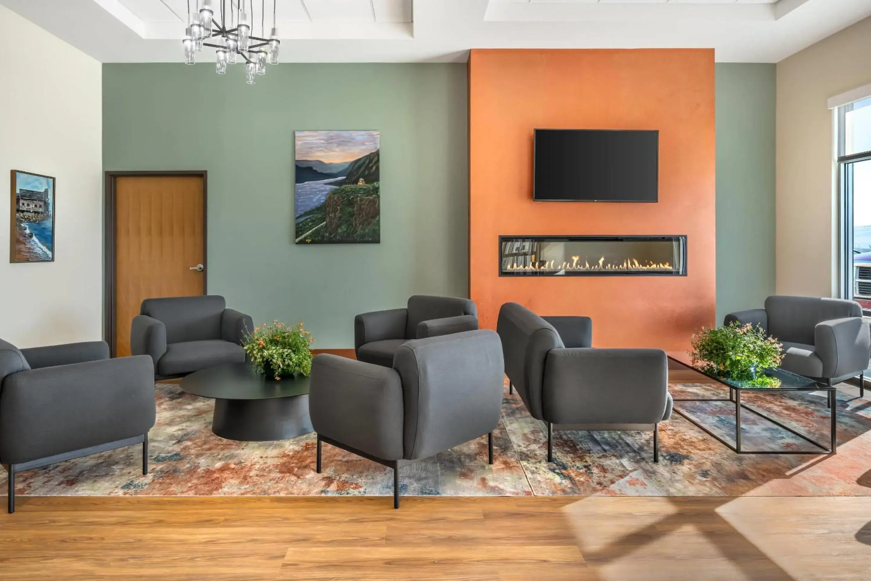 Lobby or reception in Radisson Hotel Pendleton Airport Lobby or reception in Radisson Hotel Pendleton Airport