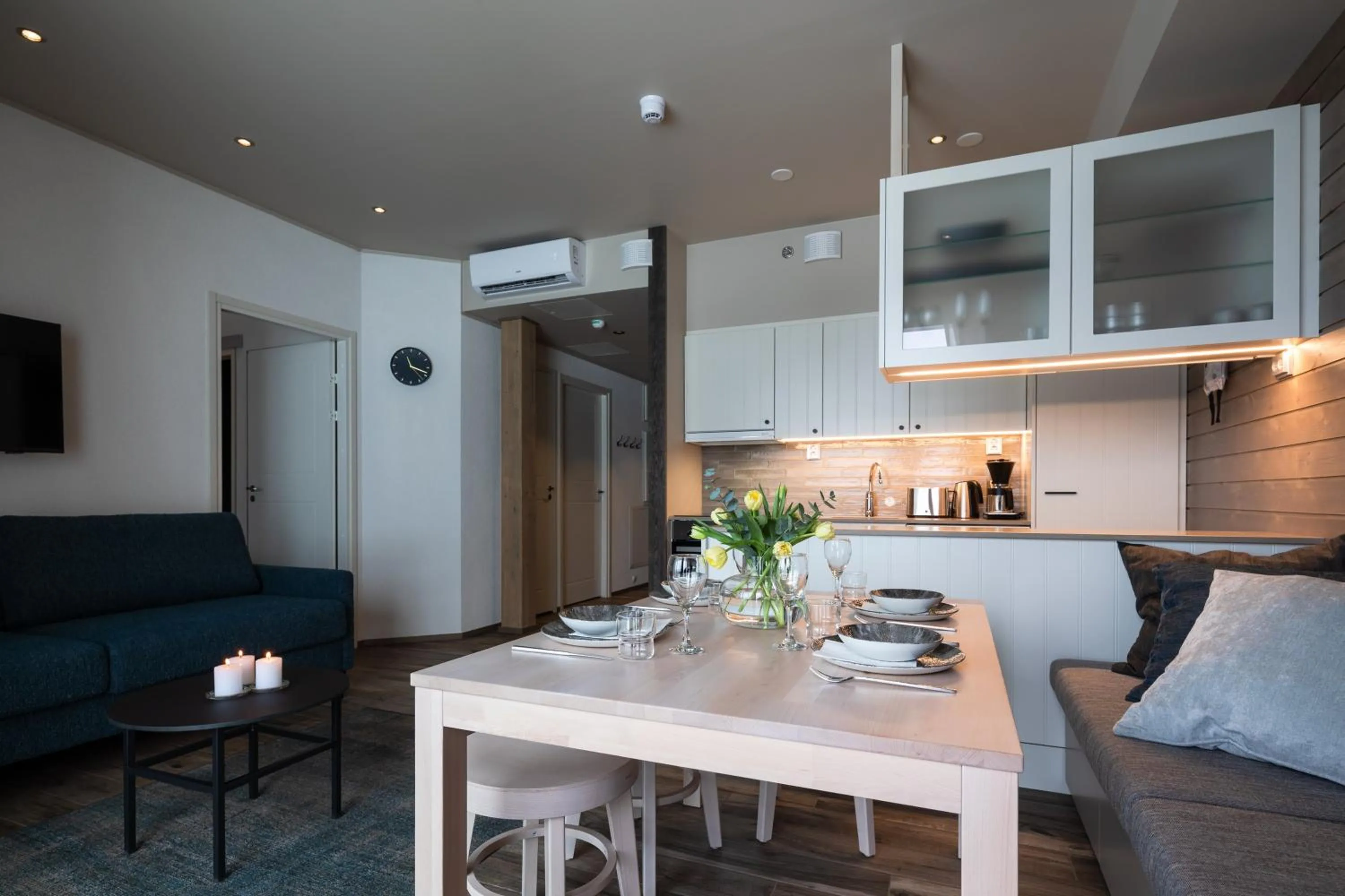 Dining area in Ski-Inn Kultakero