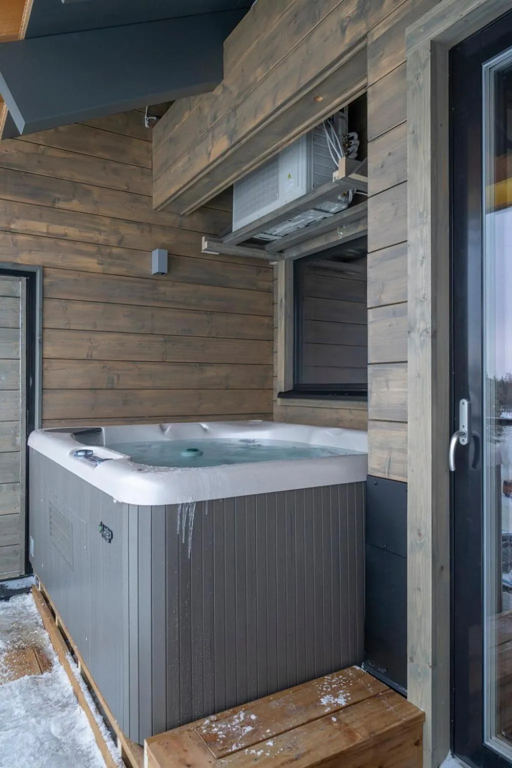 Hot Tub in Ski-Inn Kultakero