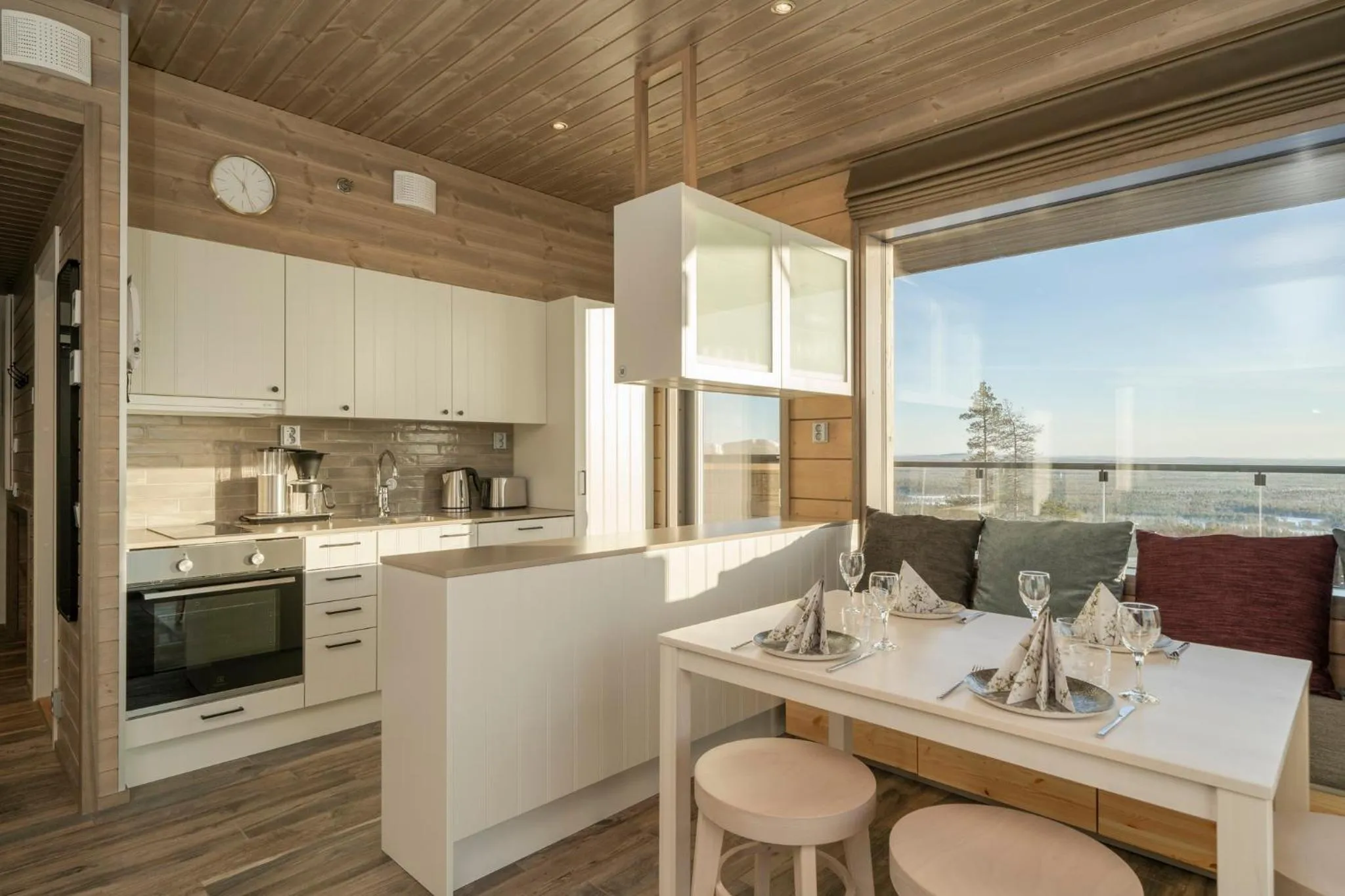 Natural landscape in Ski-Inn Kultakero