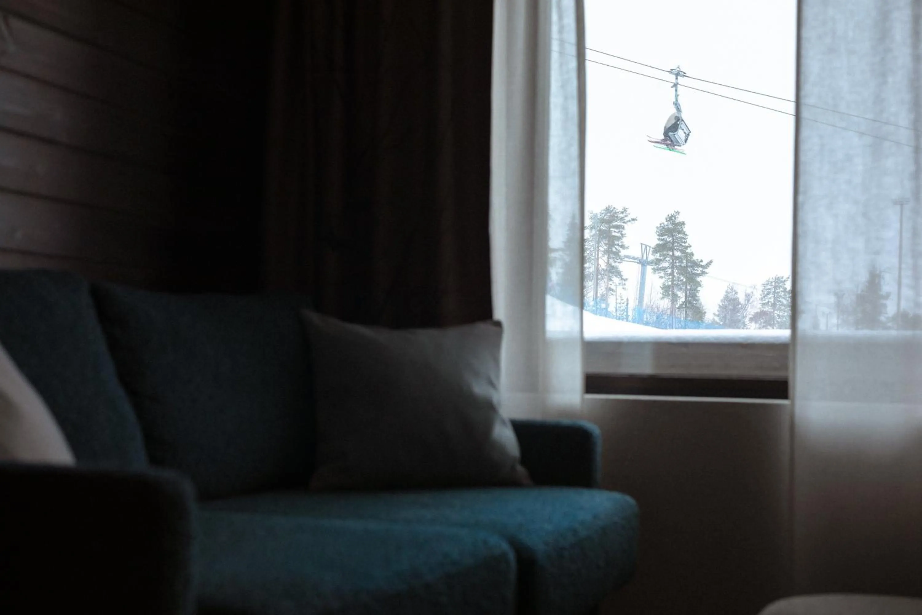 Living room in Ski-Inn Kultakero