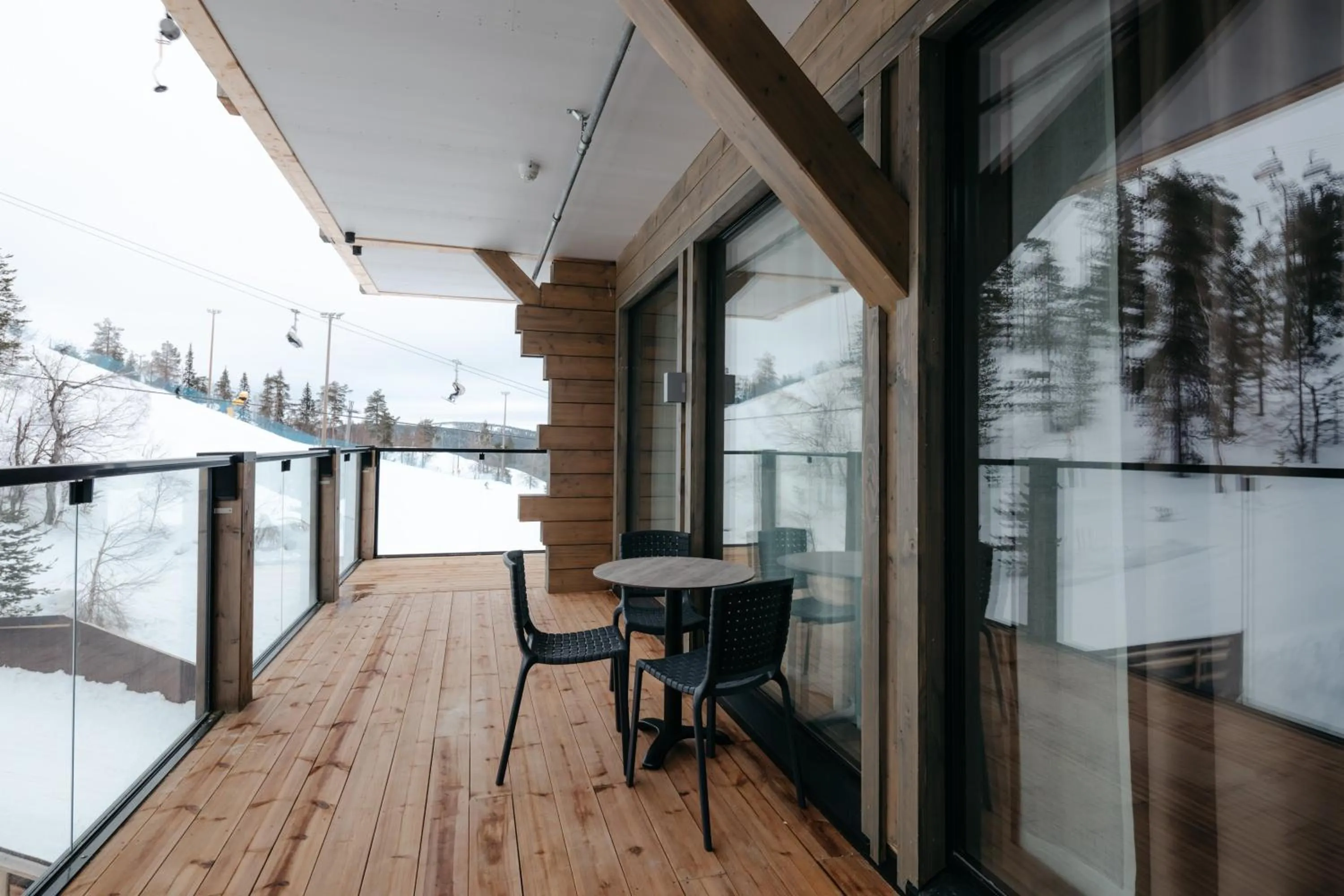Balcony/Terrace in Ski-Inn Kultakero
