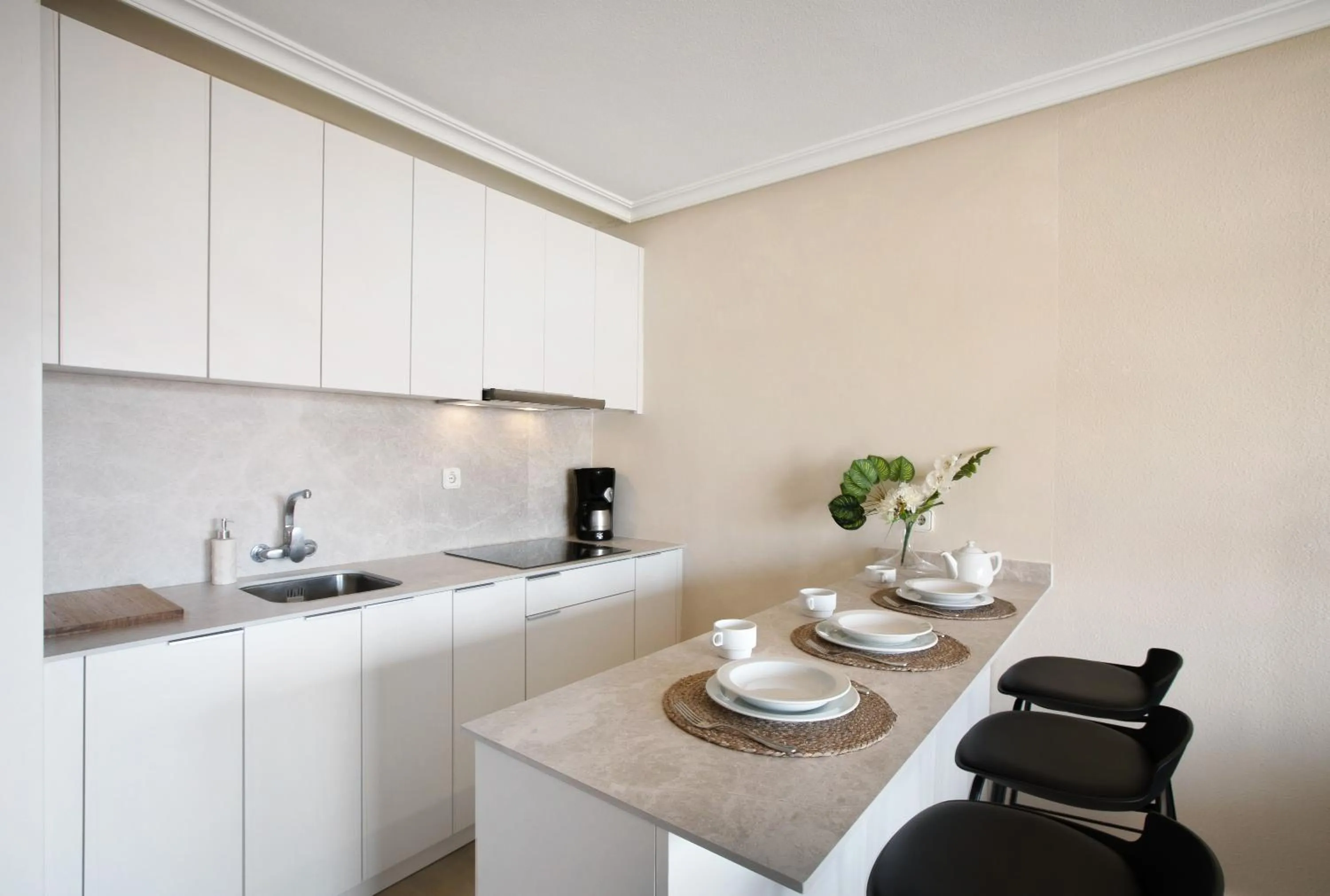 Kitchen or kitchenette in Apartamento Royal Park Albatros