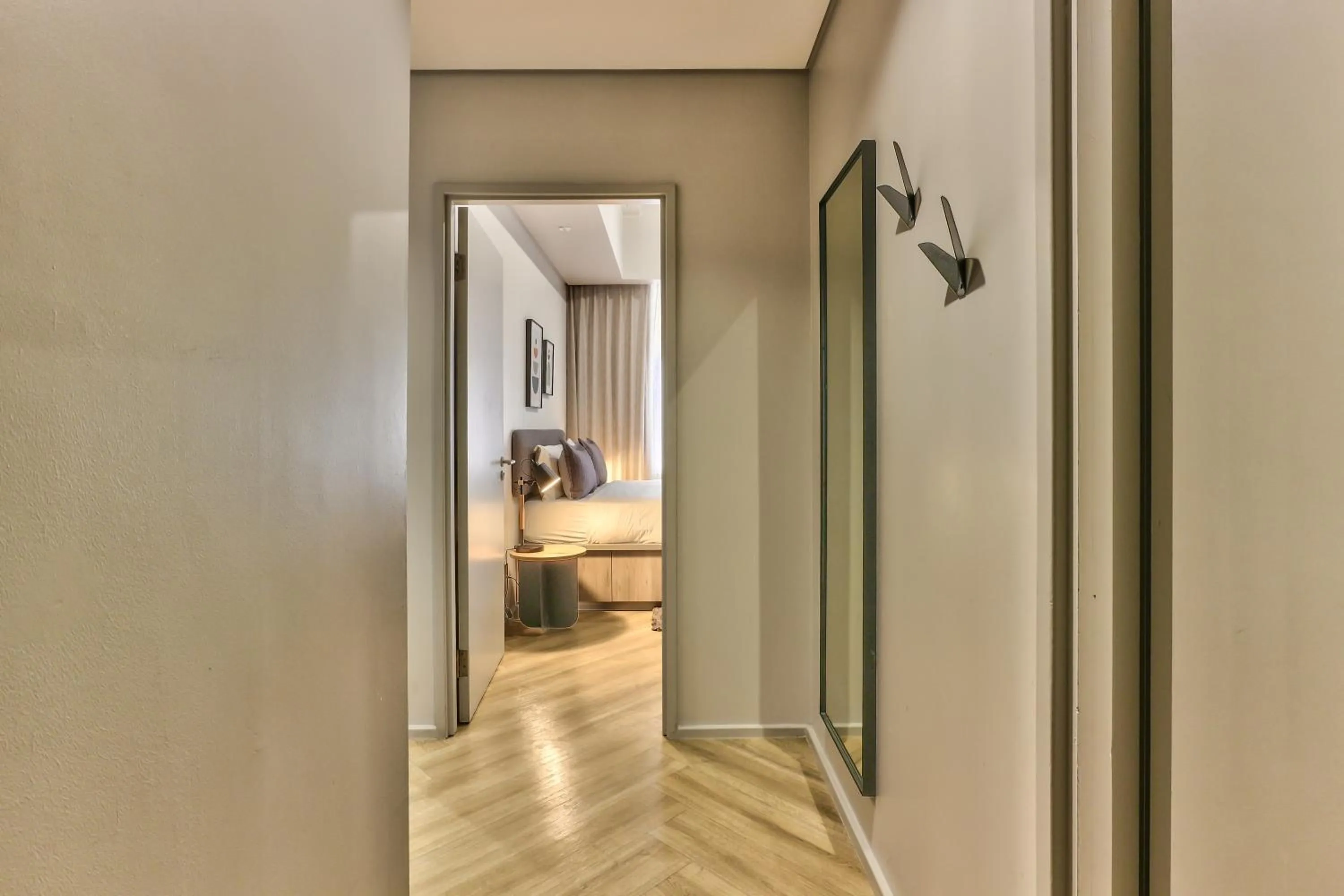 Bed in WINK Aparthotel One Thibault