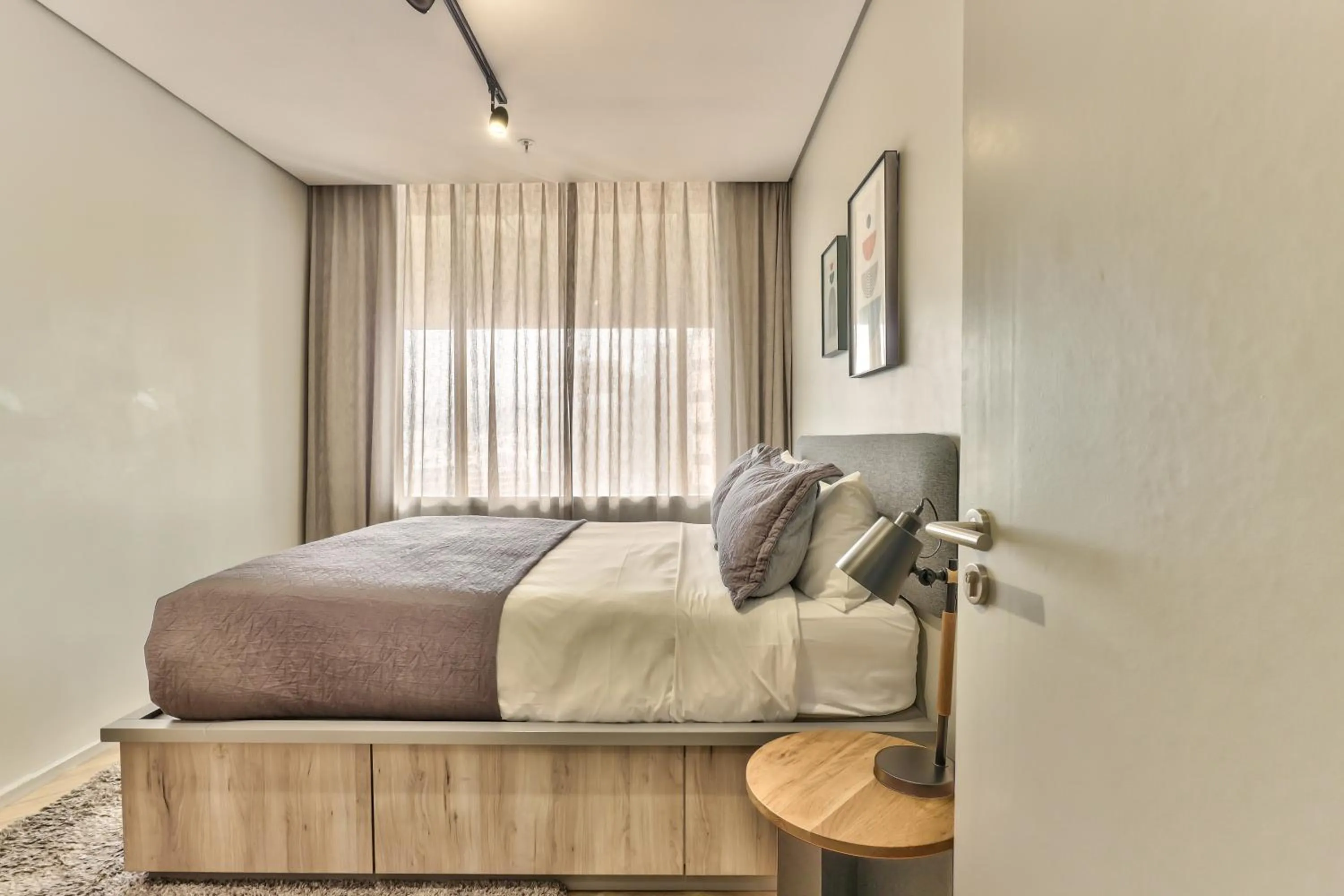 Bed in WINK Aparthotel One Thibault