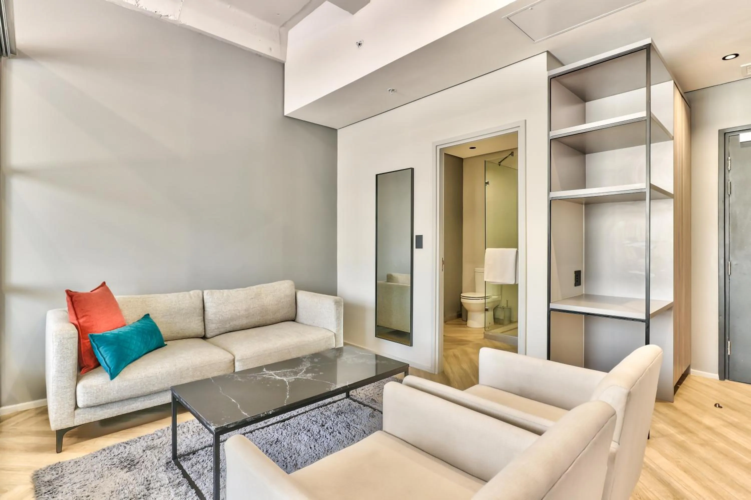 Shower in WINK Aparthotel One Thibault