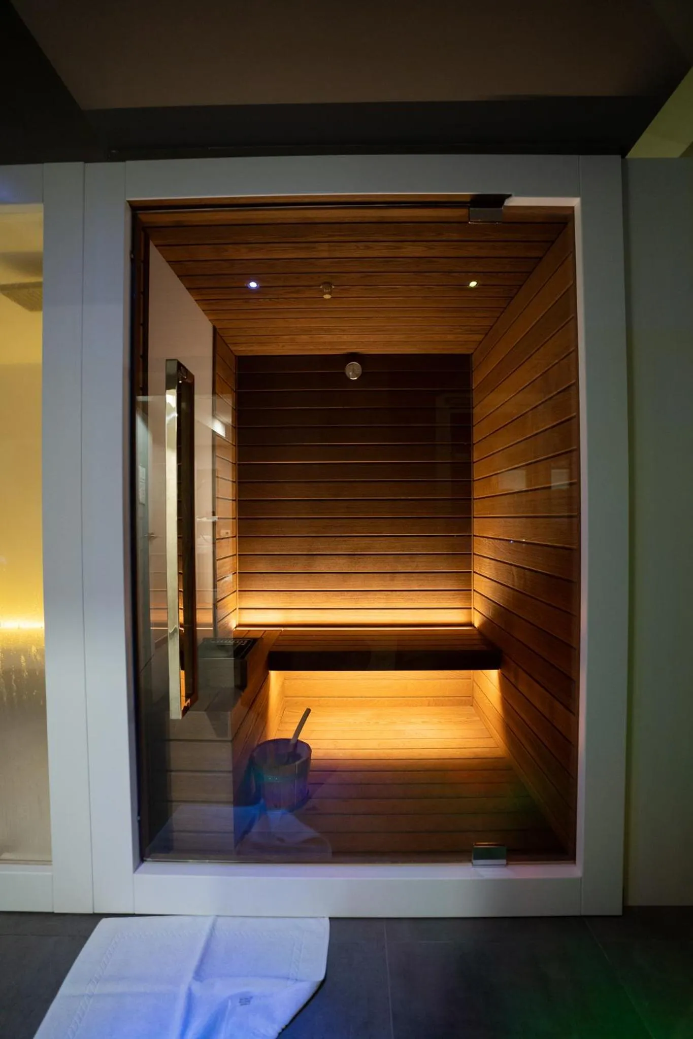 Sauna in Hotel Santa Caterina