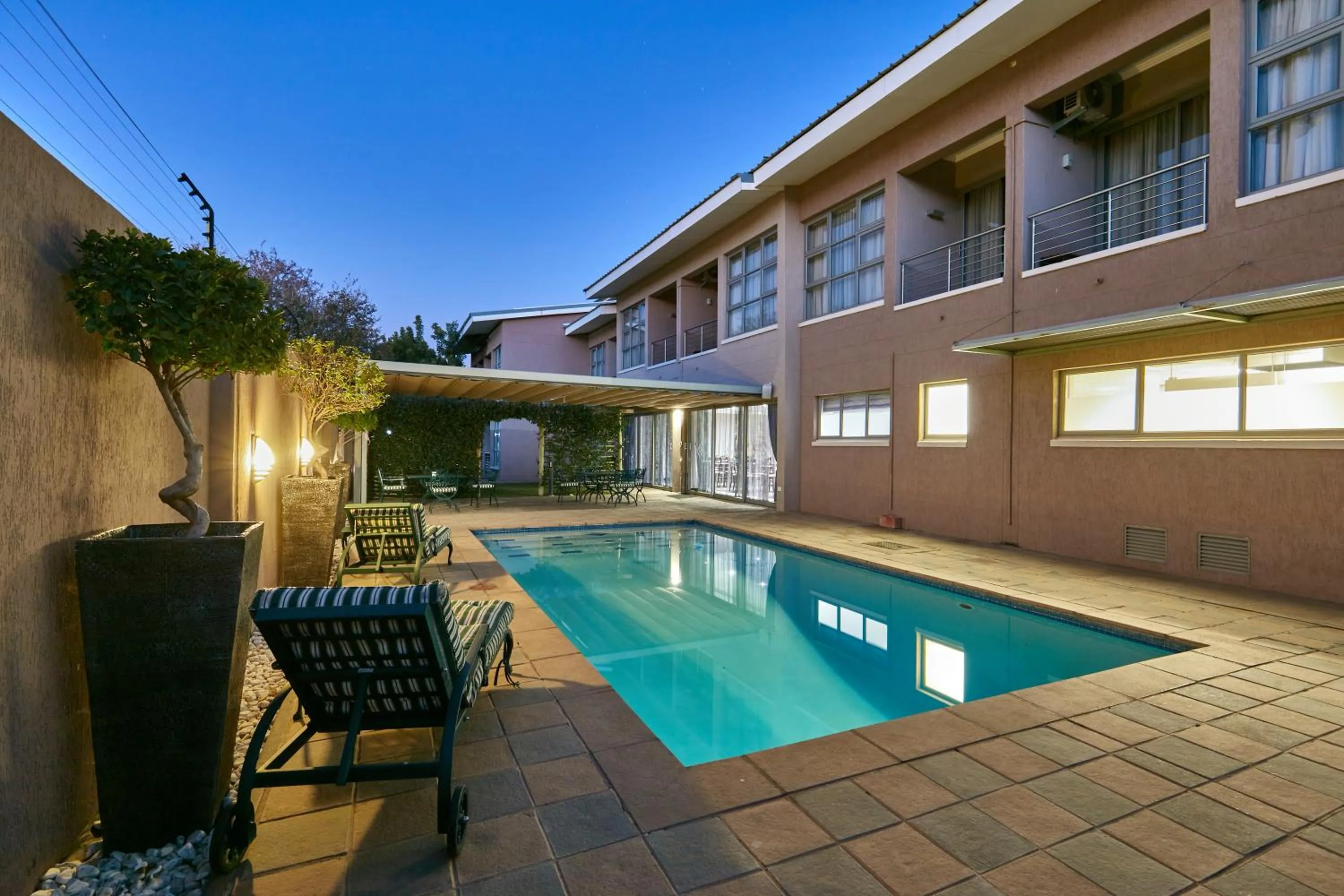 Pool view in Regent Select Hotel