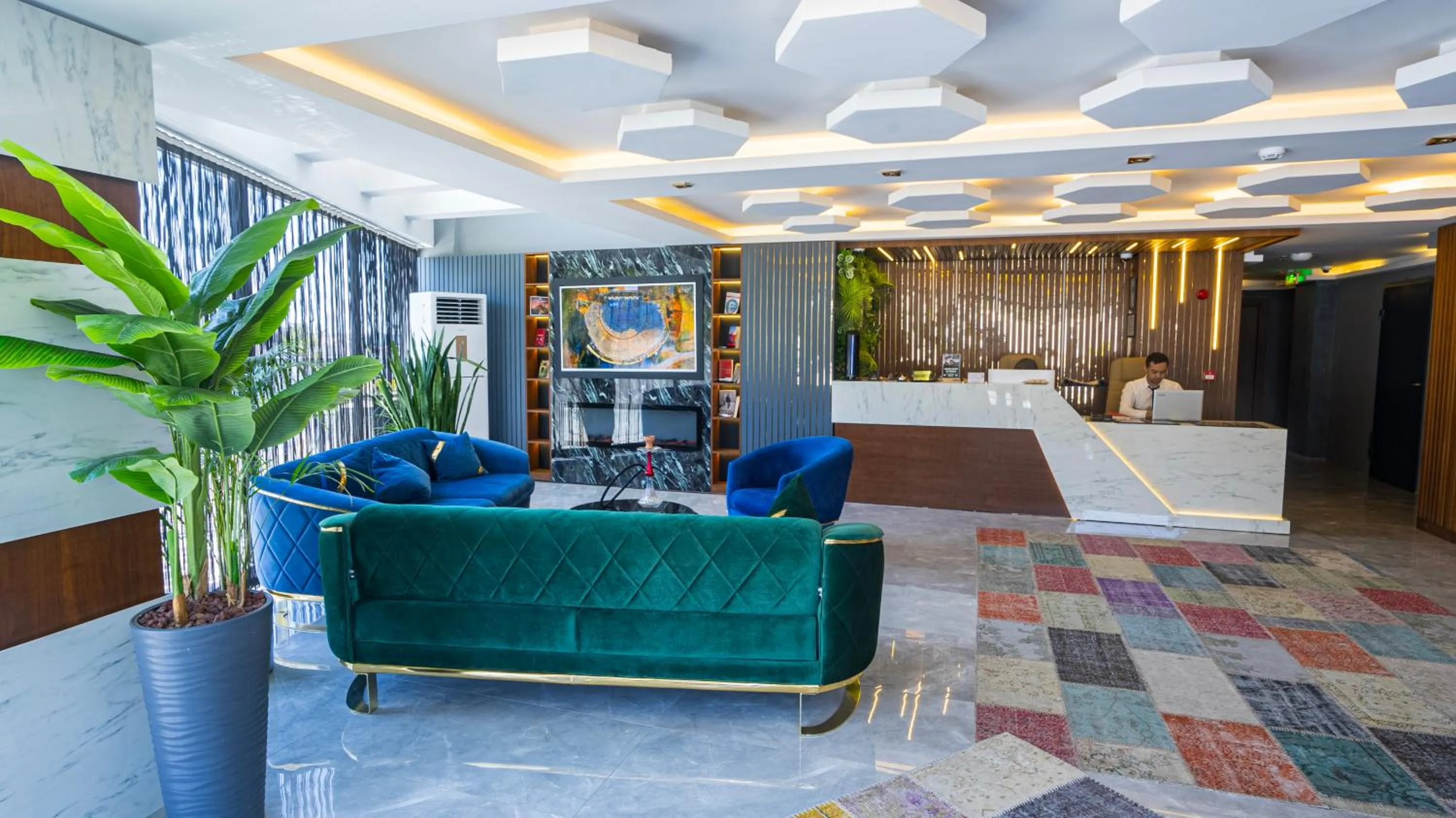 Lobby or reception in Luxury Airport Hotel By Zazzoni-İstanbul Airport