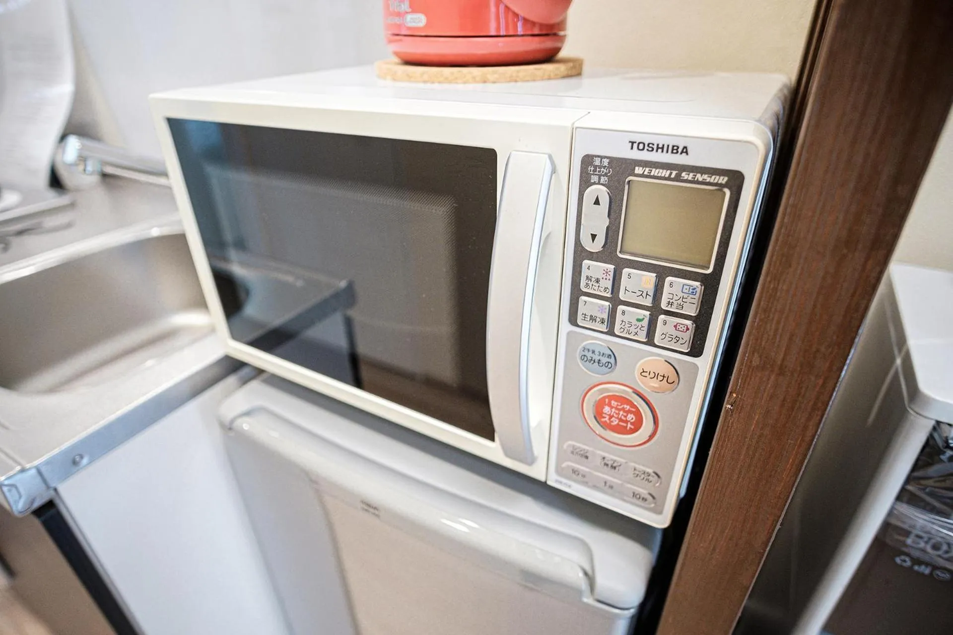 Kitchen or kitchenette in Bungetsu Shokaku Kaikan