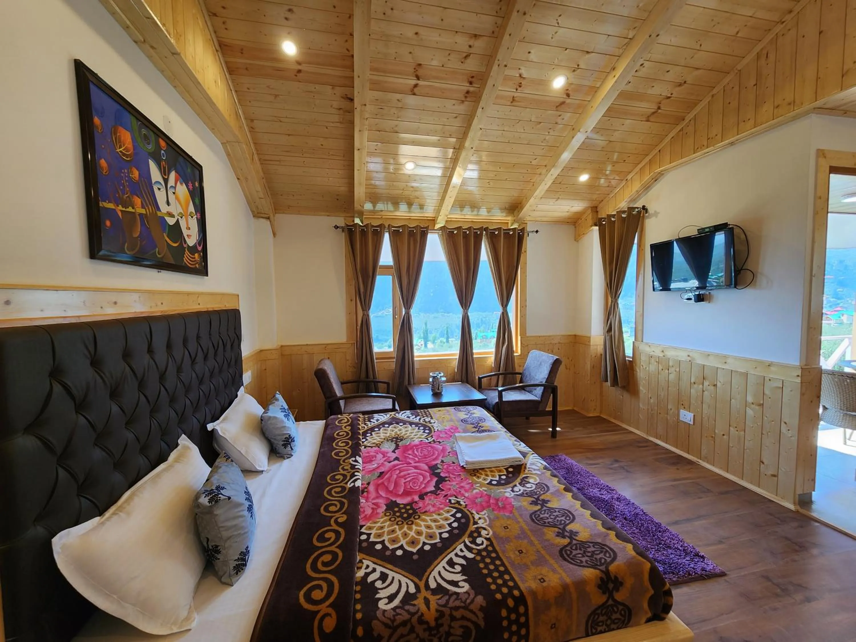 View (from property/room) in Luxury Planet Resort Manali