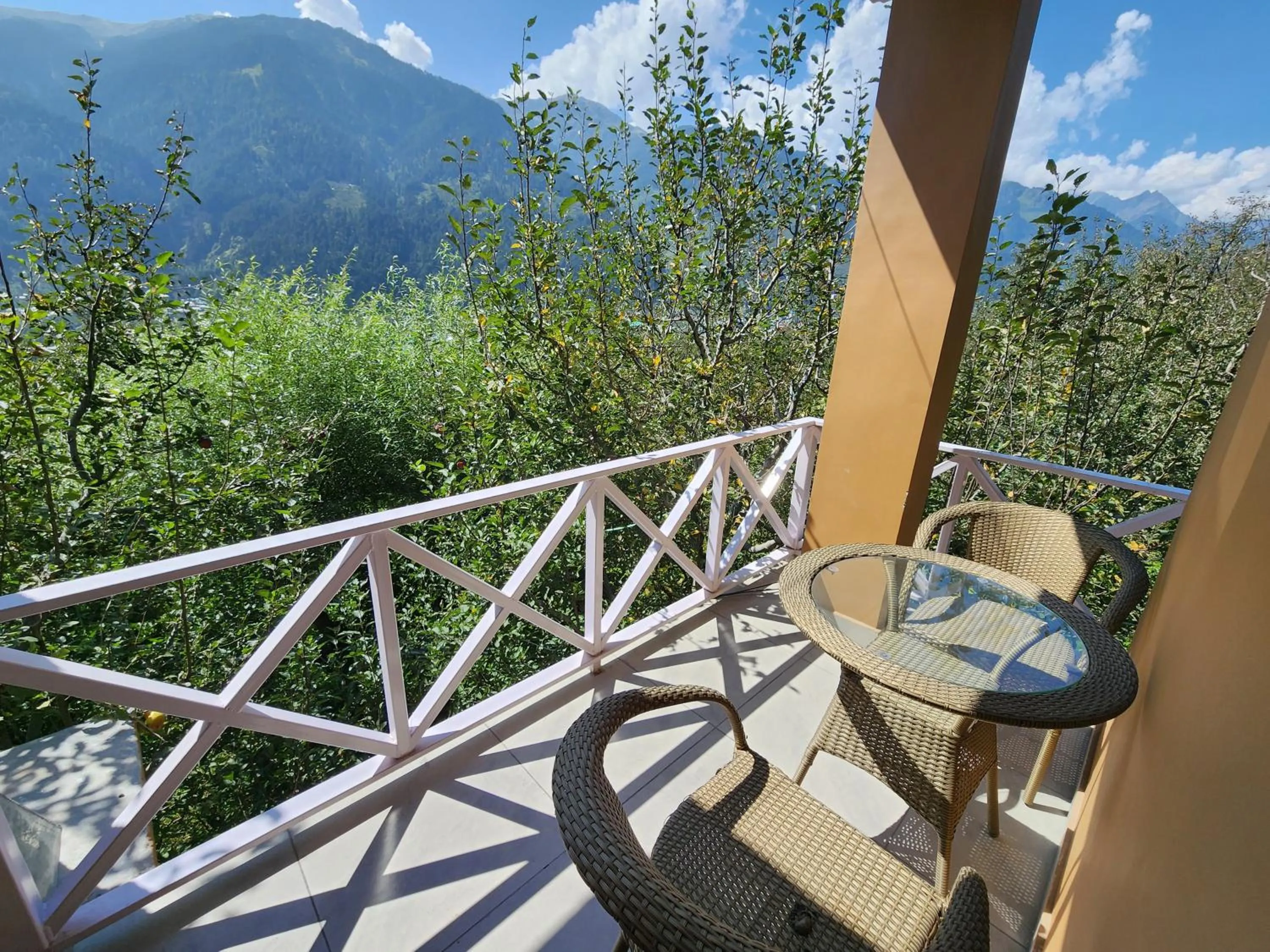 Balcony/Terrace in Luxury Planet Resort Manali