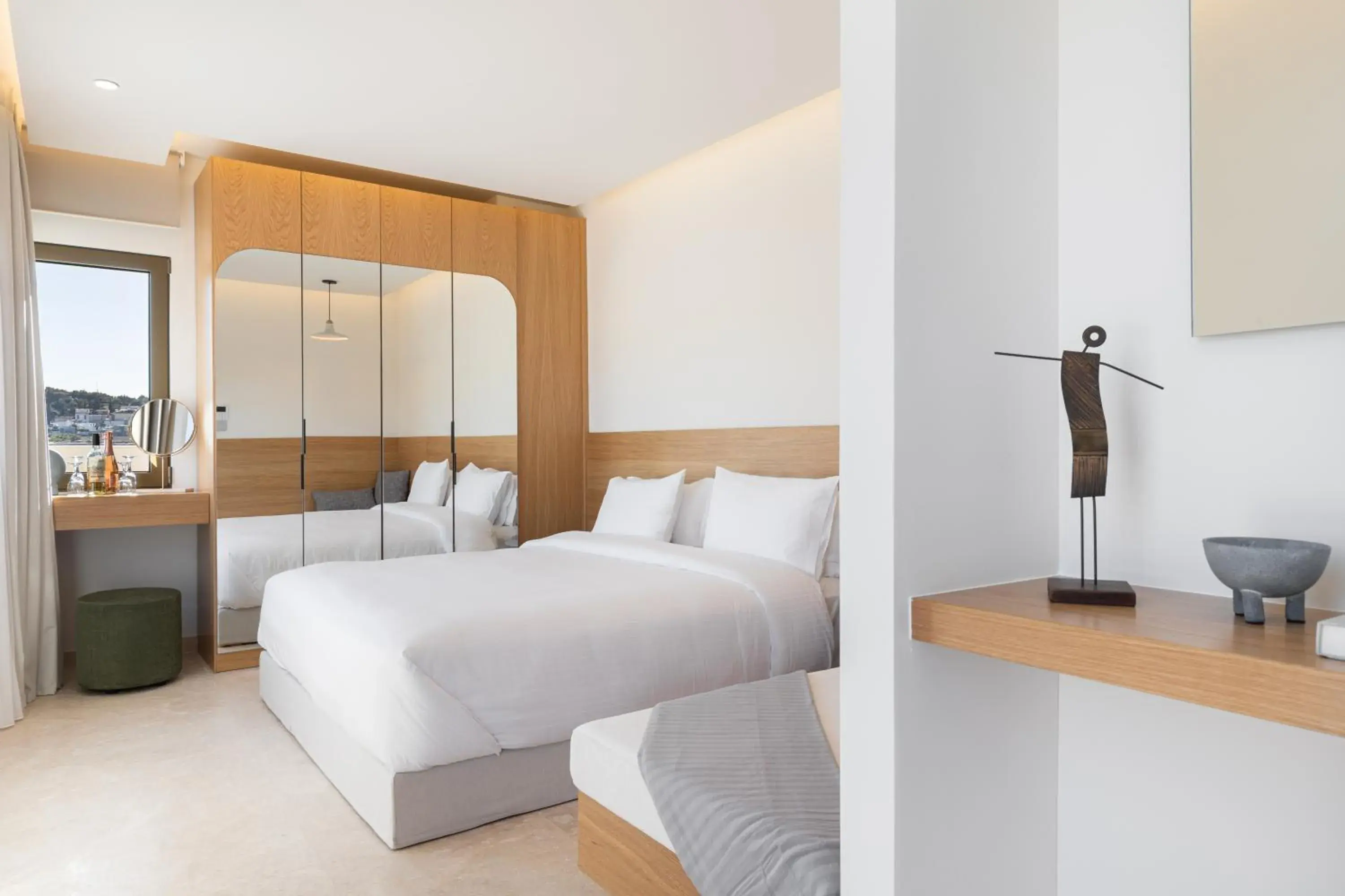 Decorative detail, Bed in Altar Suites Decorative detail, Bed in Altar Suites