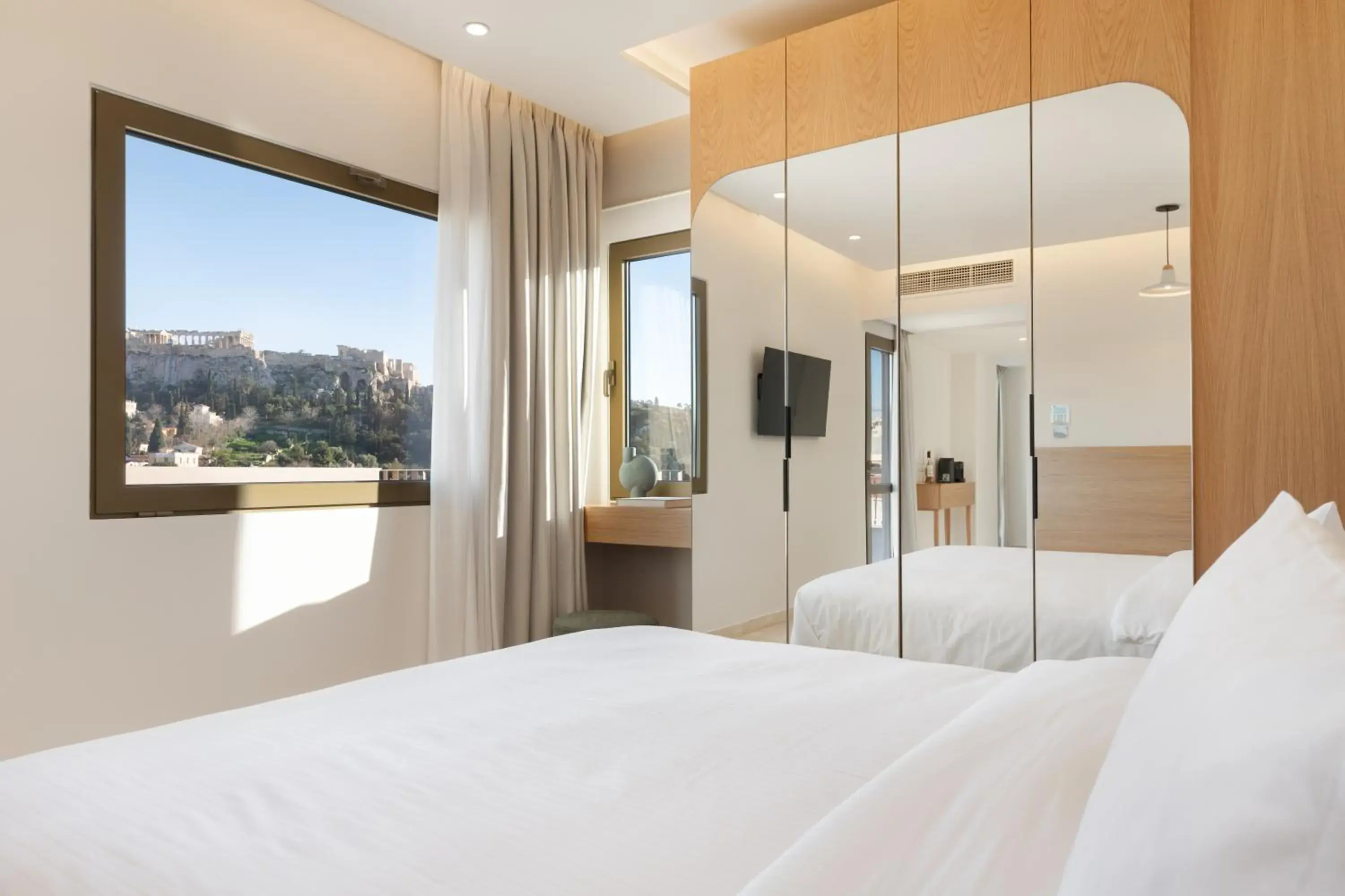 View (from property/room), Bed in Altar Suites View (from property/room), Bed in Altar Suites