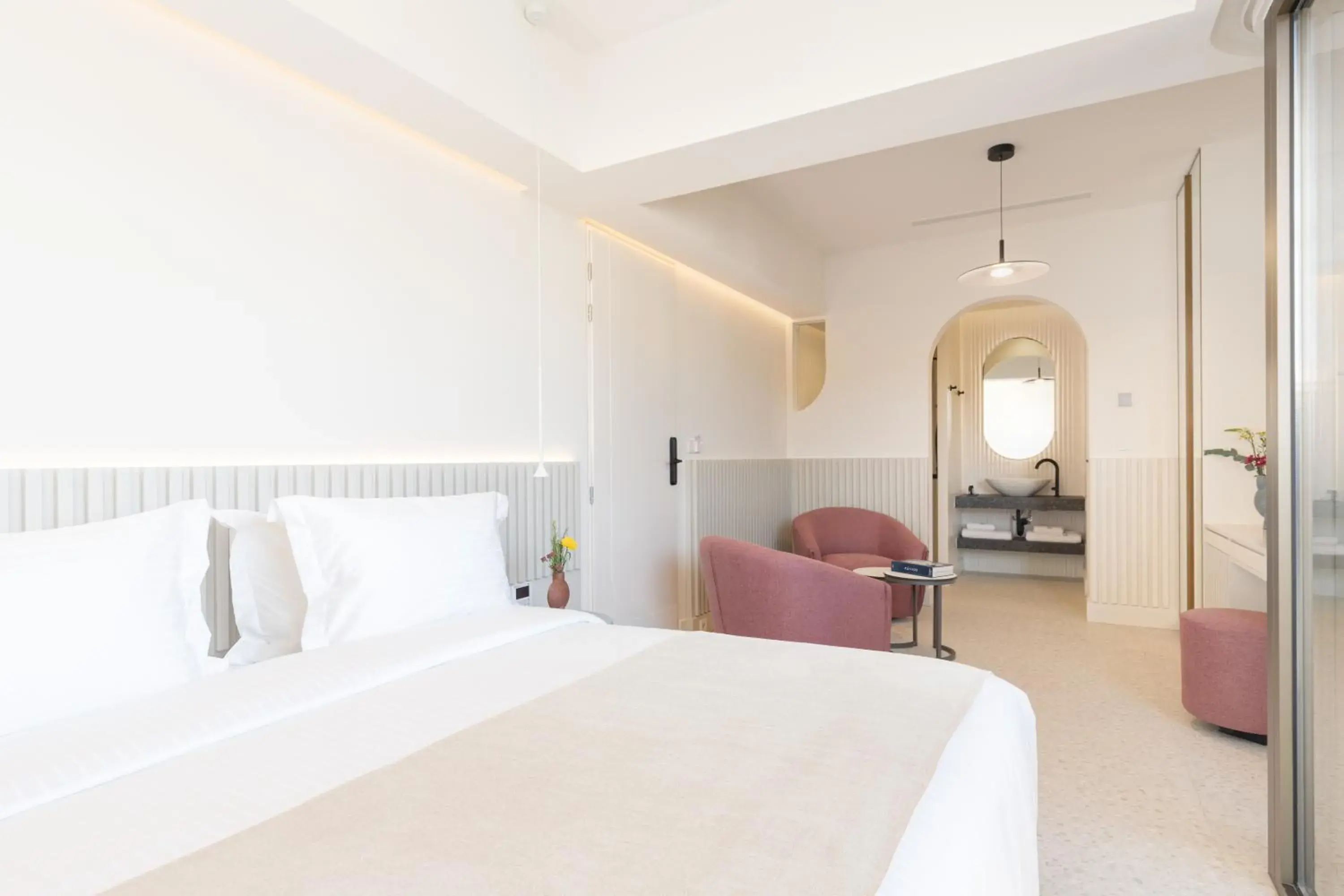 Bed in Altar Suites Bed in Altar Suites