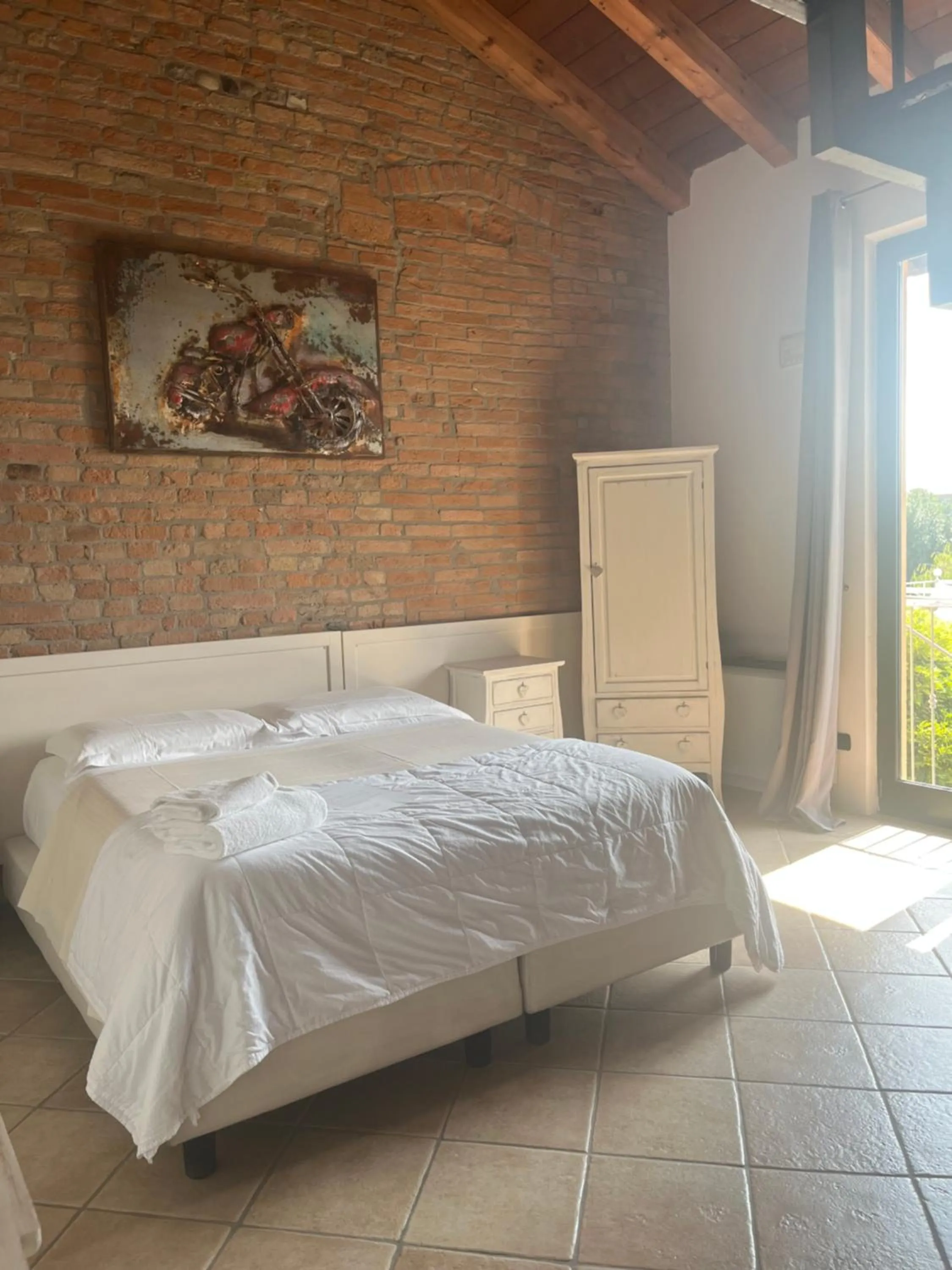 Bed in Hotel Villa Costanza