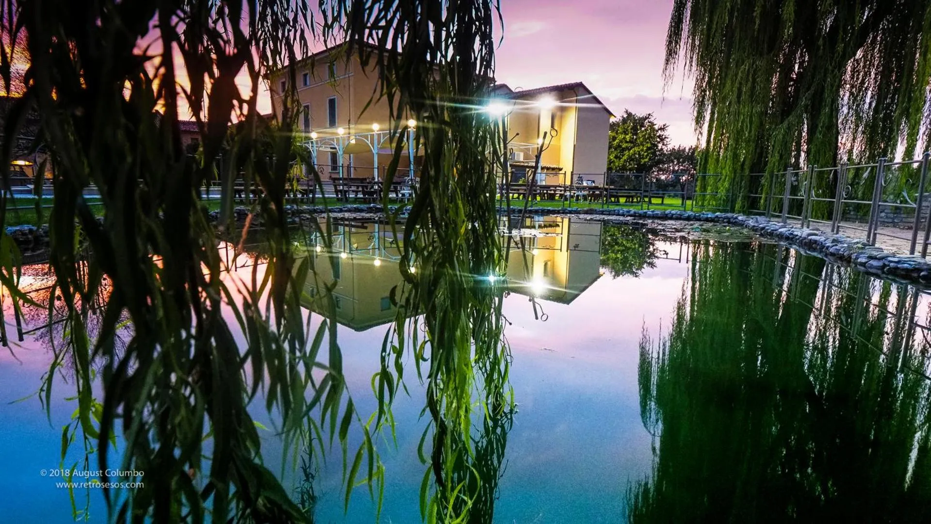 Natural landscape in Hotel Villa Costanza