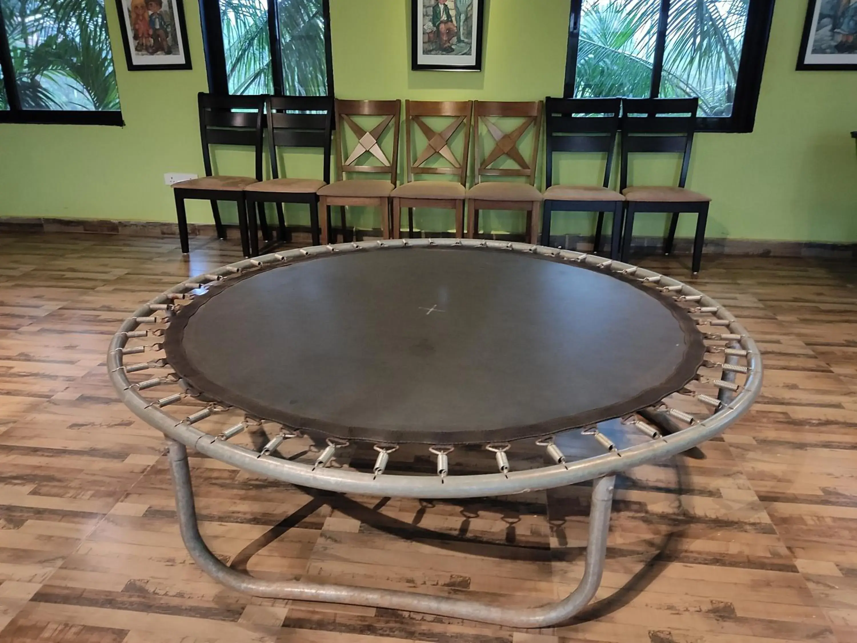 Seating area in Chira Meadows Ecoresort, Dapoli Seating area in Chira Meadows Ecoresort, Dapoli