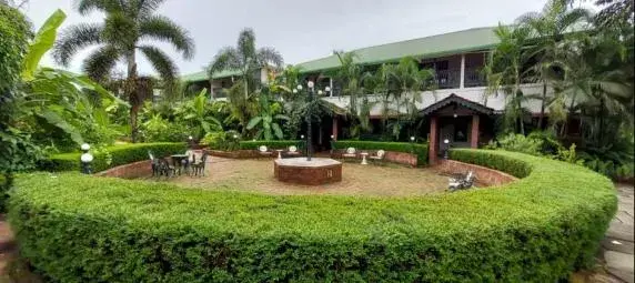 Garden view in Chira Meadows Ecoresort, Dapoli Garden view in Chira Meadows Ecoresort, Dapoli