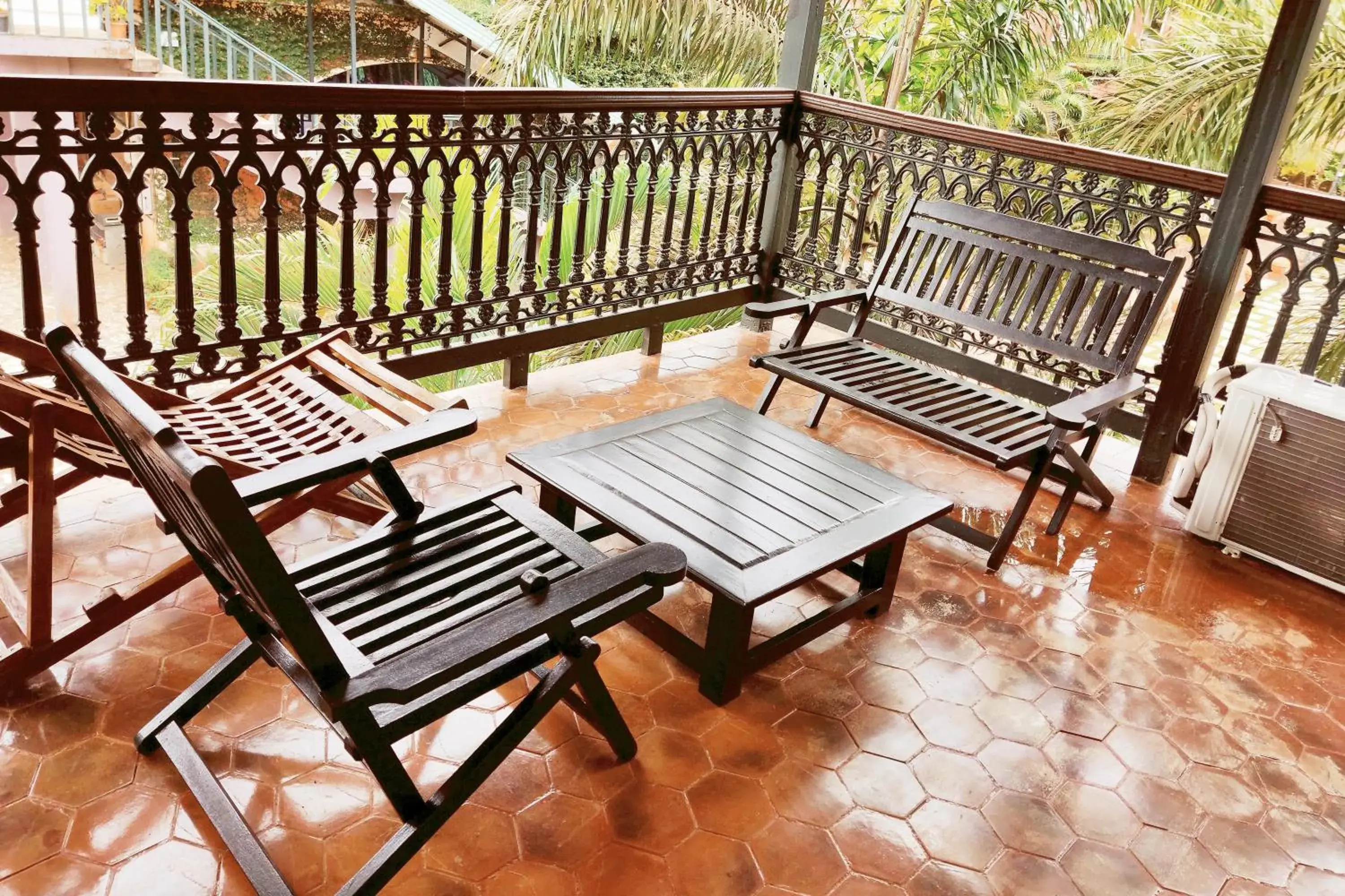 Garden view in Chira Meadows Ecoresort, Dapoli Garden view in Chira Meadows Ecoresort, Dapoli