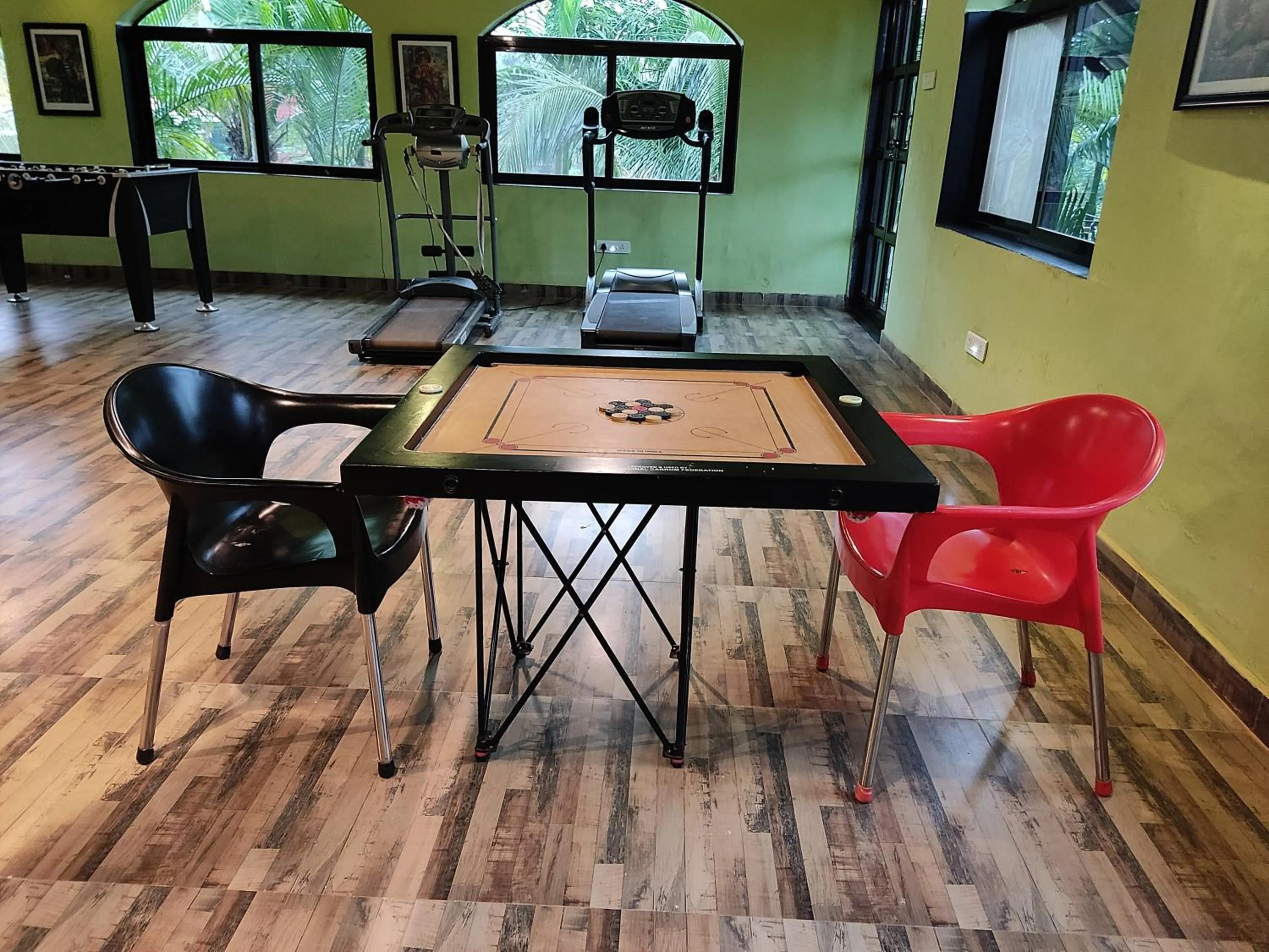 Seating area in Chira Meadows Ecoresort, Dapoli