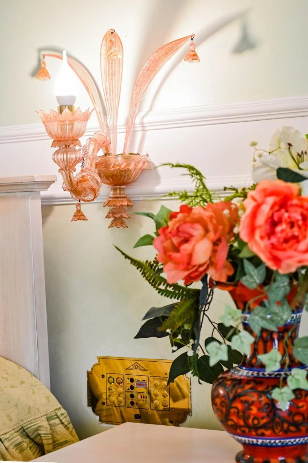 Decorative detail in Afrodite Boutique Hotel